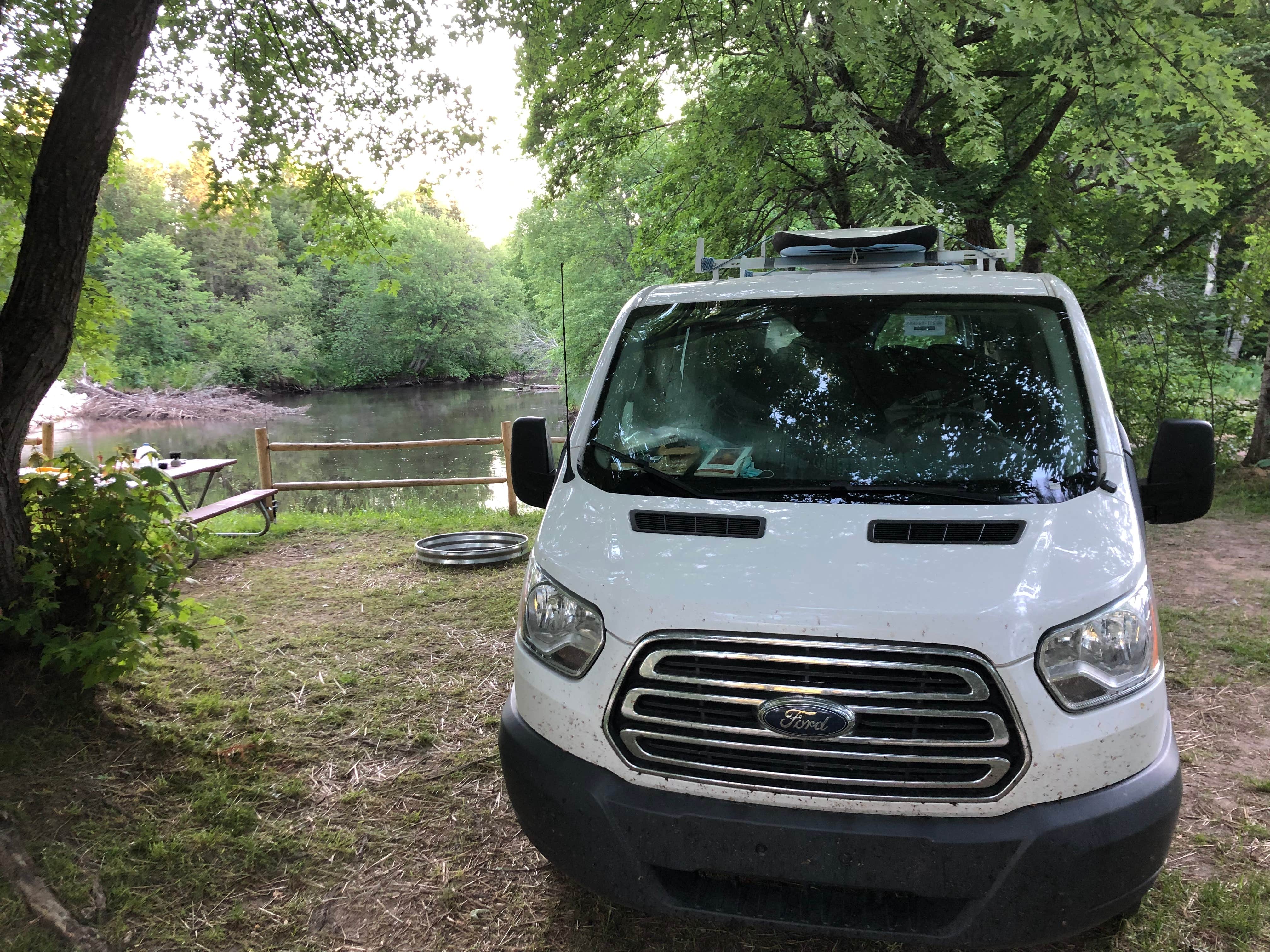 John H.'s photo of rv camping at Northland Outfitters near Manistique, MI