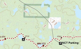Camping near Camp Faribo Campground & Seasonal RV Park: Spider Lake Trail - Dispersed Camping, Hackensack, Minnesota