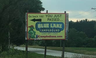 Camping near Camp Timber Lake: Blue Lake Campground, Huntertown, Indiana