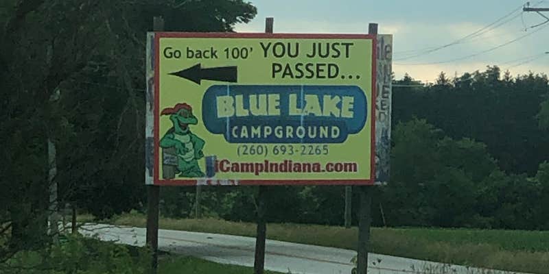 Camper submitted image from Blue Lake Campground