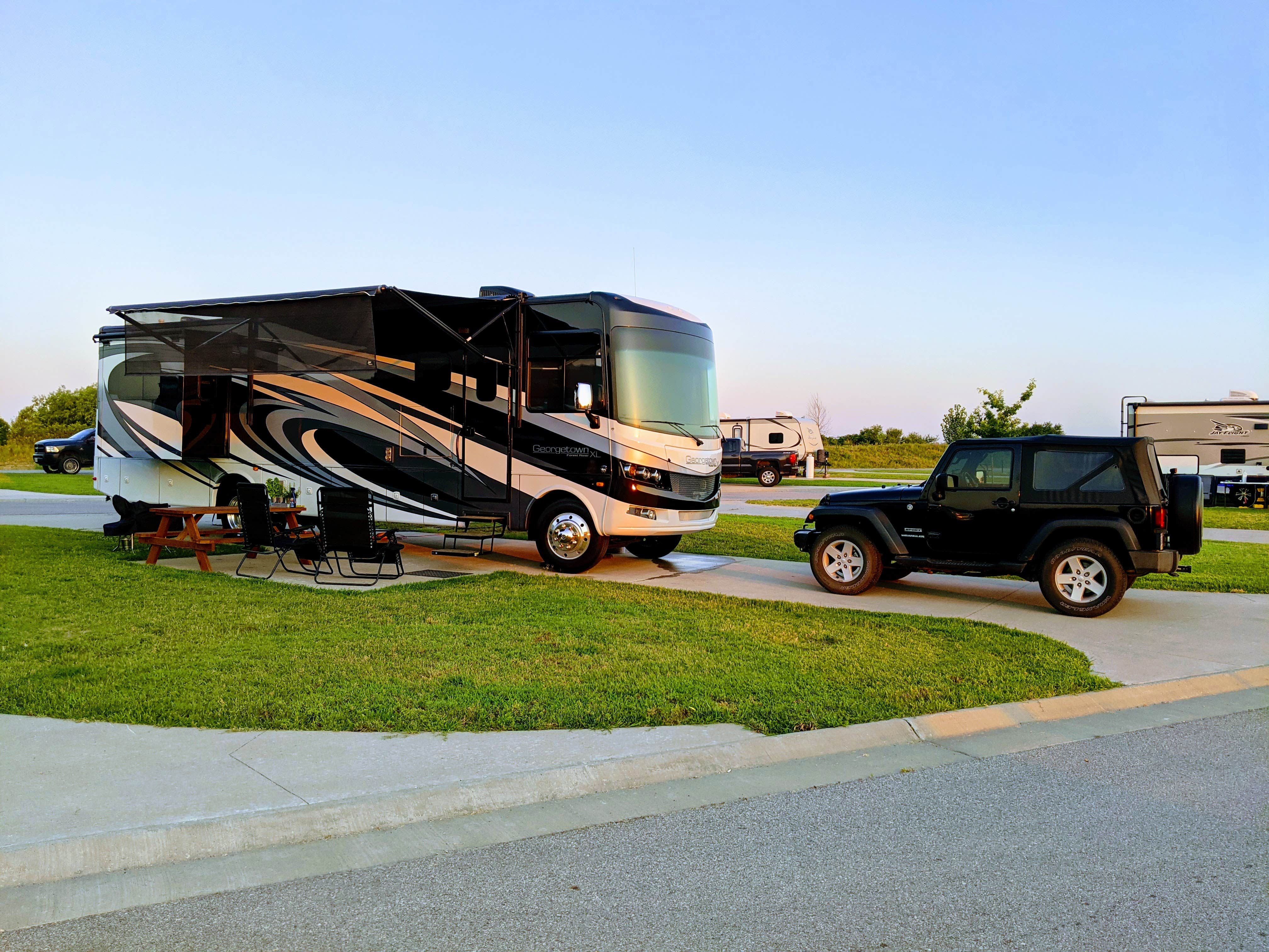 Camper-submitted photo at By The Lake RV Park & Resort near Marietta, OK