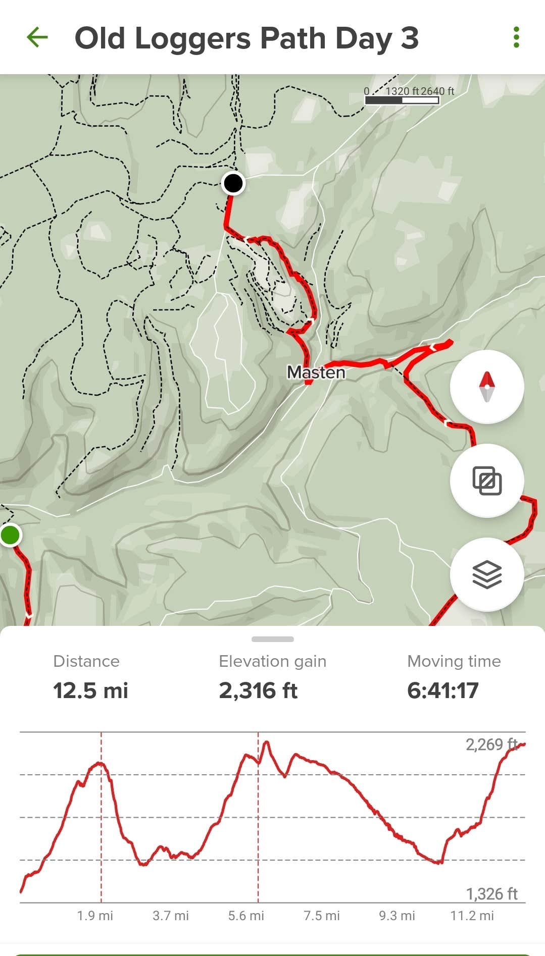 Camper submitted image from Old Logger's Path - 3