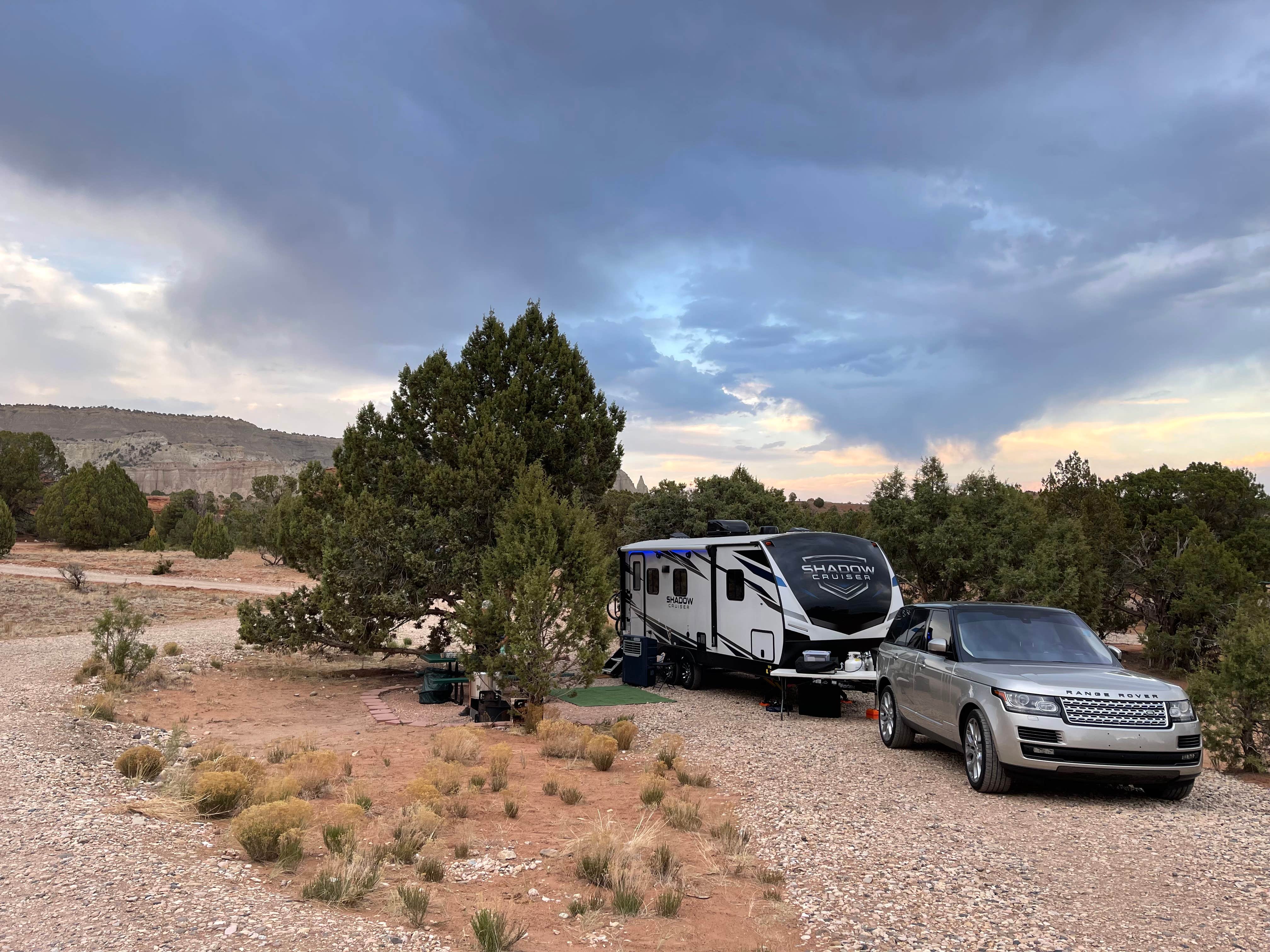 Michele H.'s photo of rv camping at Arch Campground — Kodachrome Basin State Park near Henrieville, UT