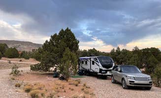 Michele H.'s photo of rv camping at Arch Campground — Kodachrome Basin State Park near Henrieville, UT