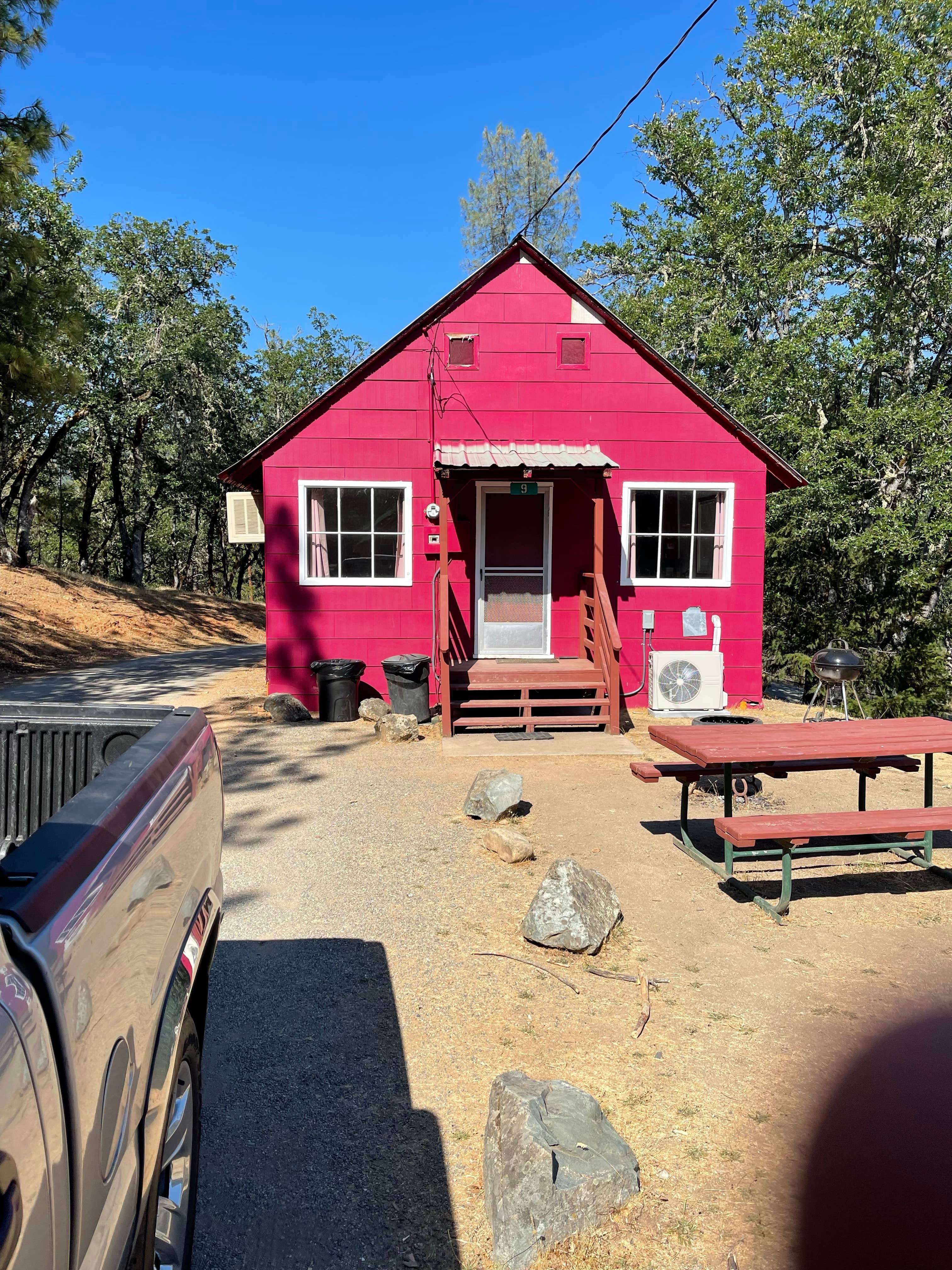 DirtyMountainBoy A.'s photo of a cabin at Lakeview Terrace Resort near Hayfork, CA