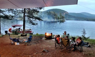 Camping near Schroon River Escape Lodges and RV Park: Turtle Island (Lake George), Bolton Landing, New York