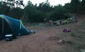 Madison K.'s photo of tent camping at Red Canyon Park near Cañon City, CO