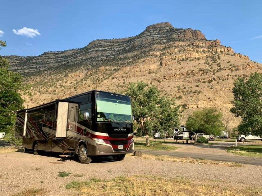 Ray & Terri F.'s photo of rv camping at Island Acres Section Camping — James M. Robb Colorado River State Park near Whitewater, CO