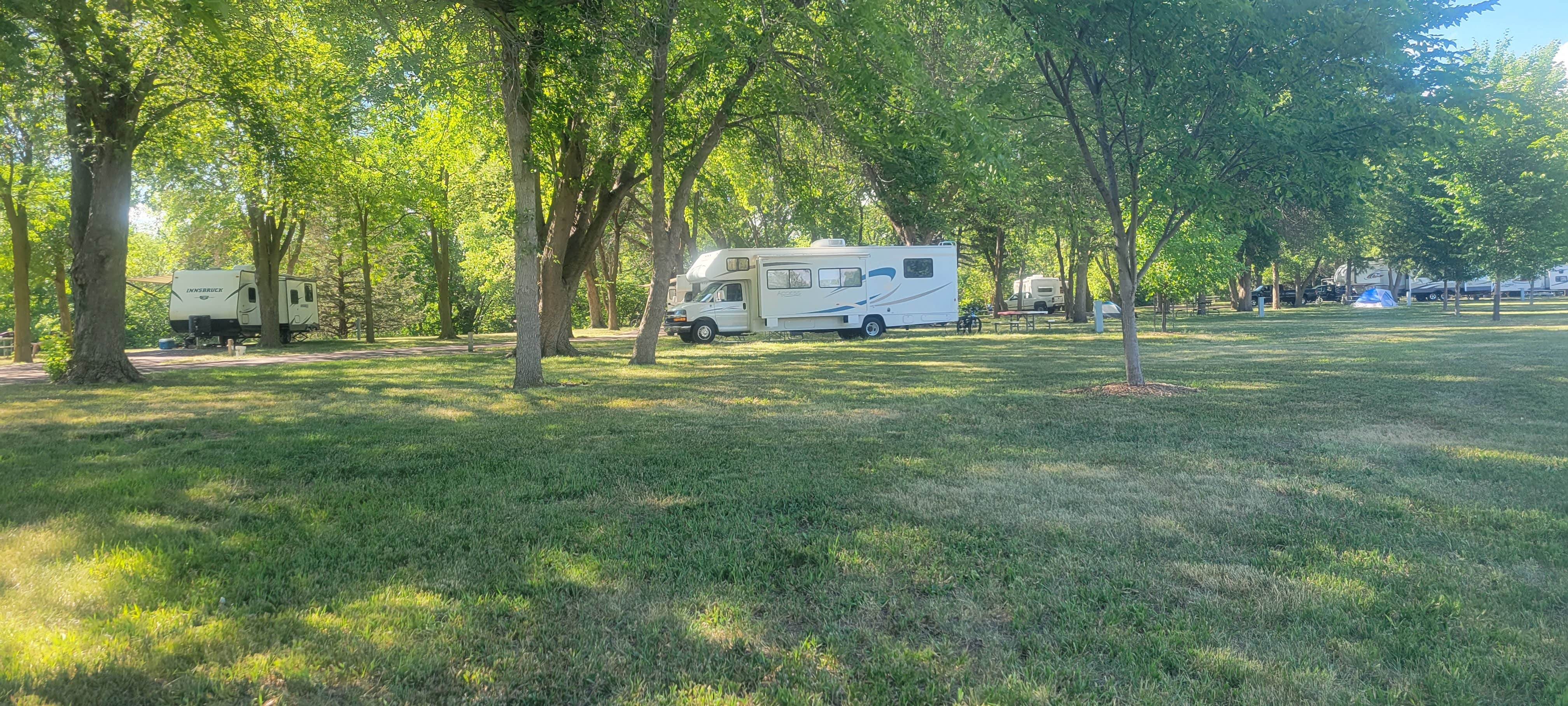 Peter Z.'s photo of rv camping at Yankton — Lewis And Clark Recreation Area near Royal, NE