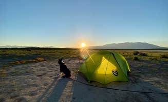 Jacky D.'s photo of camping with pets at Rabbit Hole Ranch in Colorado