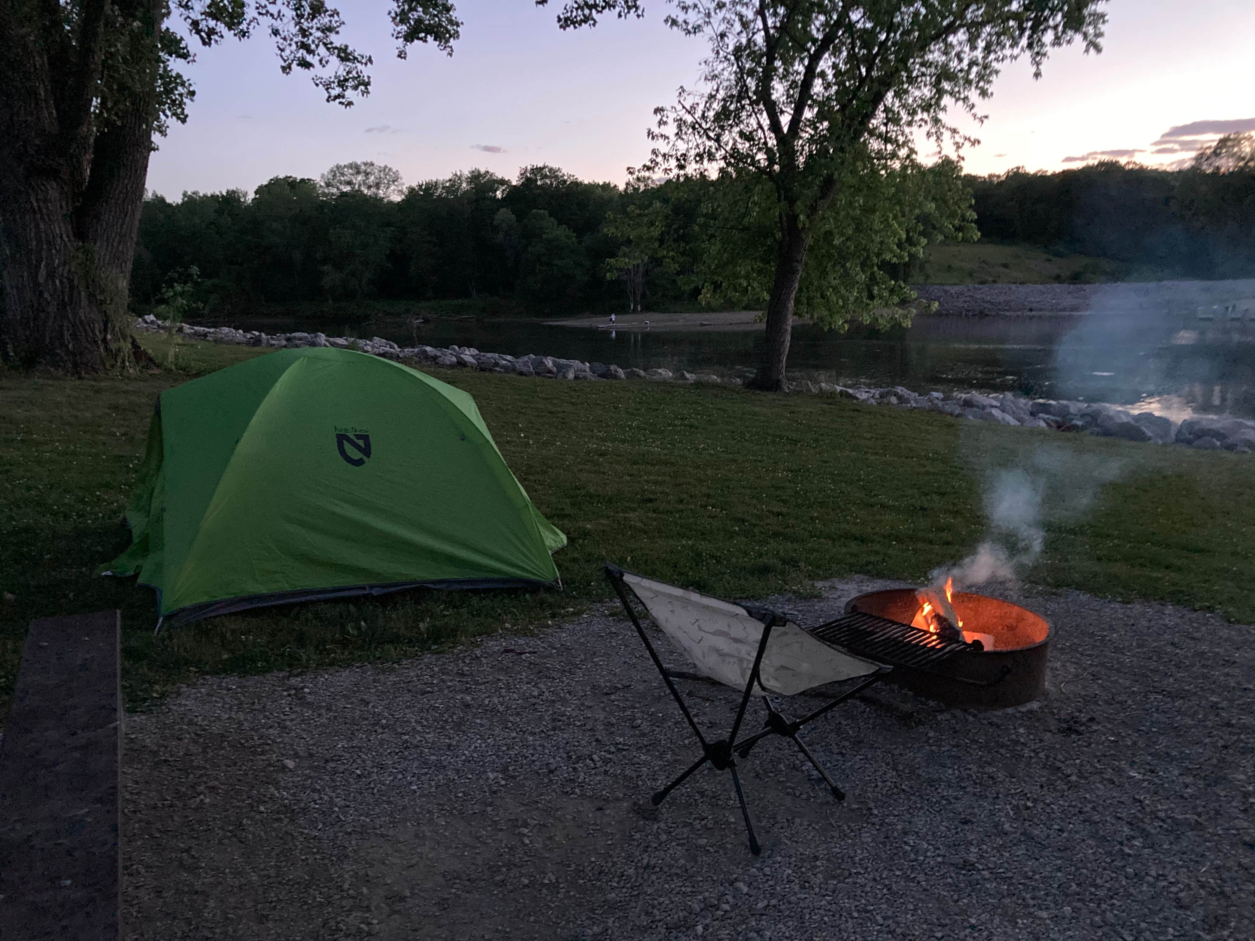 Kayla M.'s photo at Tailwater East Campground near West Liberty, IA