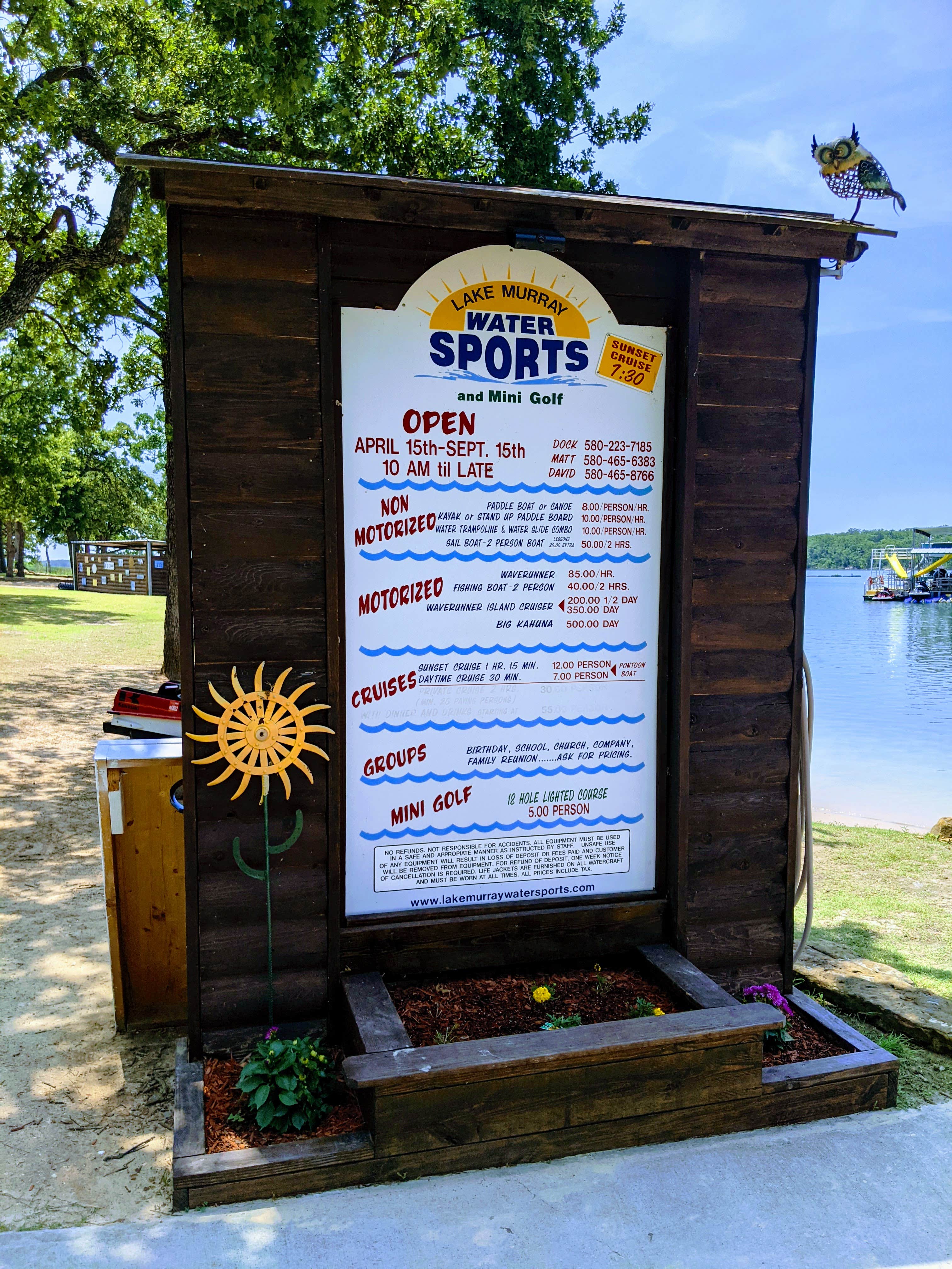 Camper submitted image from Lake Murray Resort — Lake Murray State Park - 4