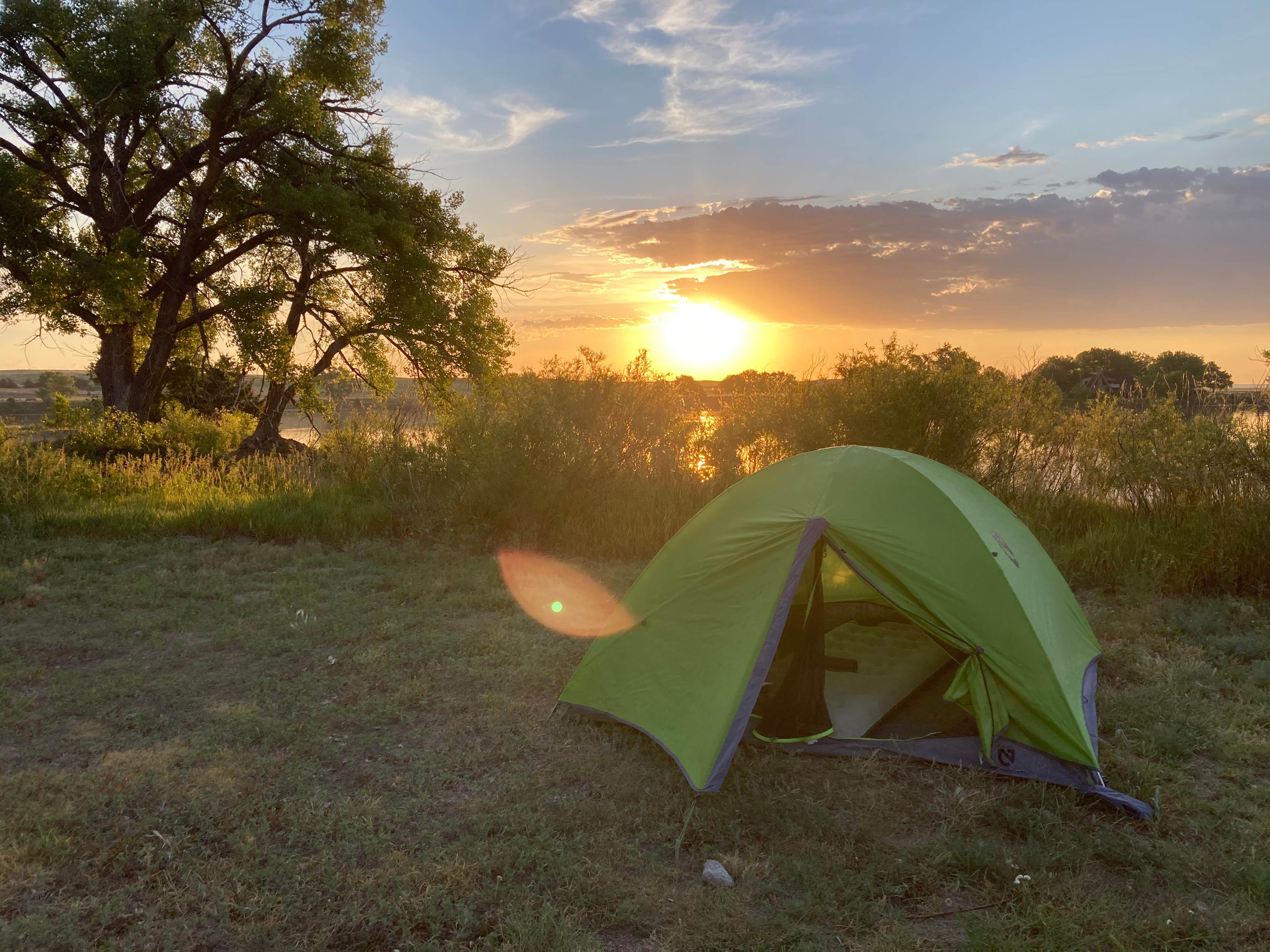 Kayla M.'s photo at Lake Ogallala State Recreation Area Campground near Lewellen, NE