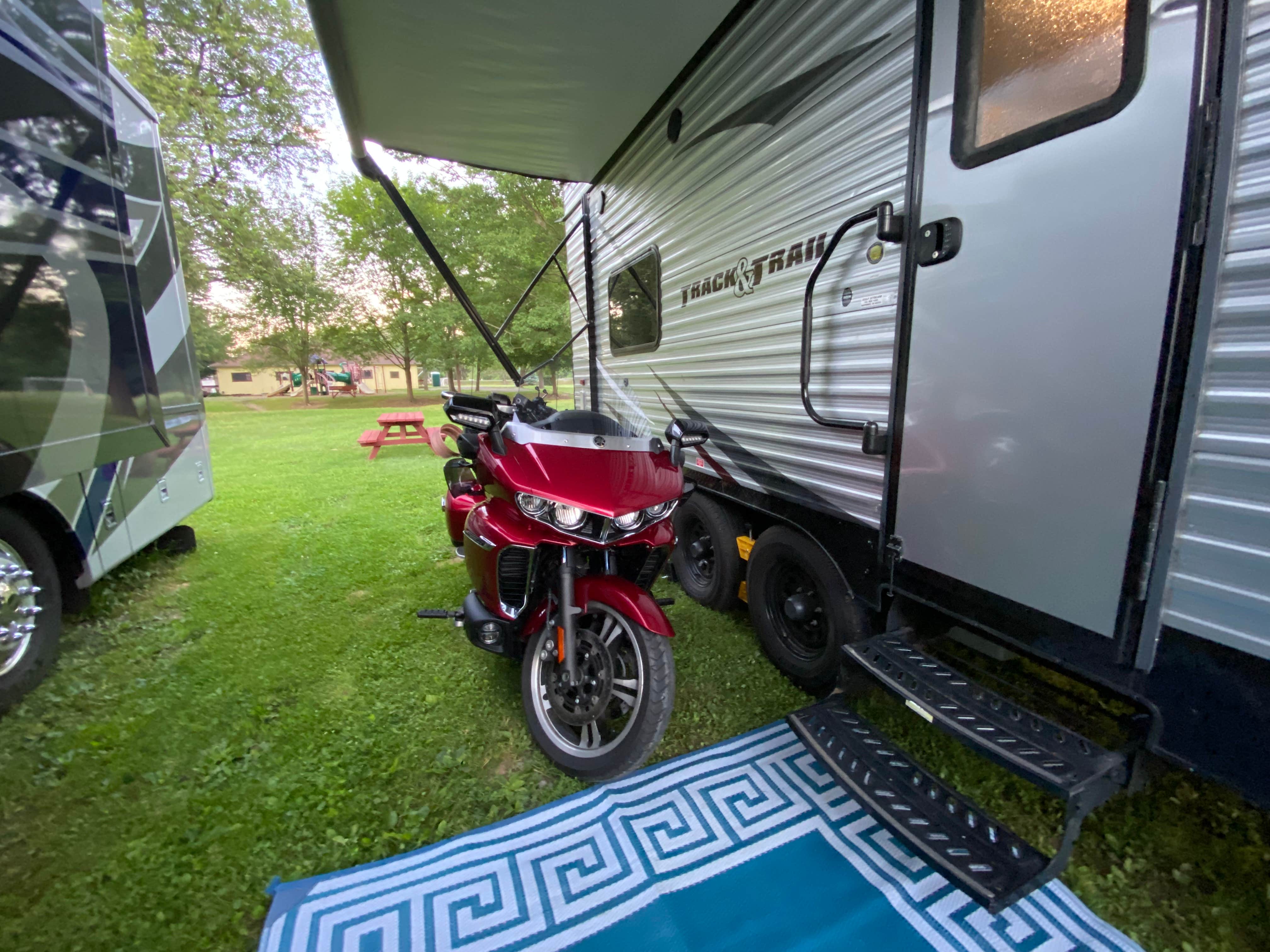 David S.'s photo of rv camping at Riverside Campground & Riverside Roadhouse near Danville, PA
