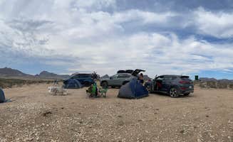 Emily T.'s photo of tent camping at Tierra del Sol Basecamp near Terlingua, TX