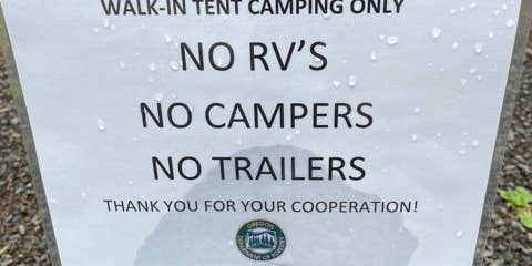 Camper submitted image from Clatsop State Forest Gnat Creek Campground