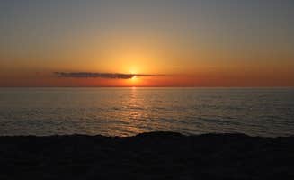 Kimberly S.'s photo of a dispersed camping area at Nordhouse Dunes Wilderness - Green Road near Bitely, MI