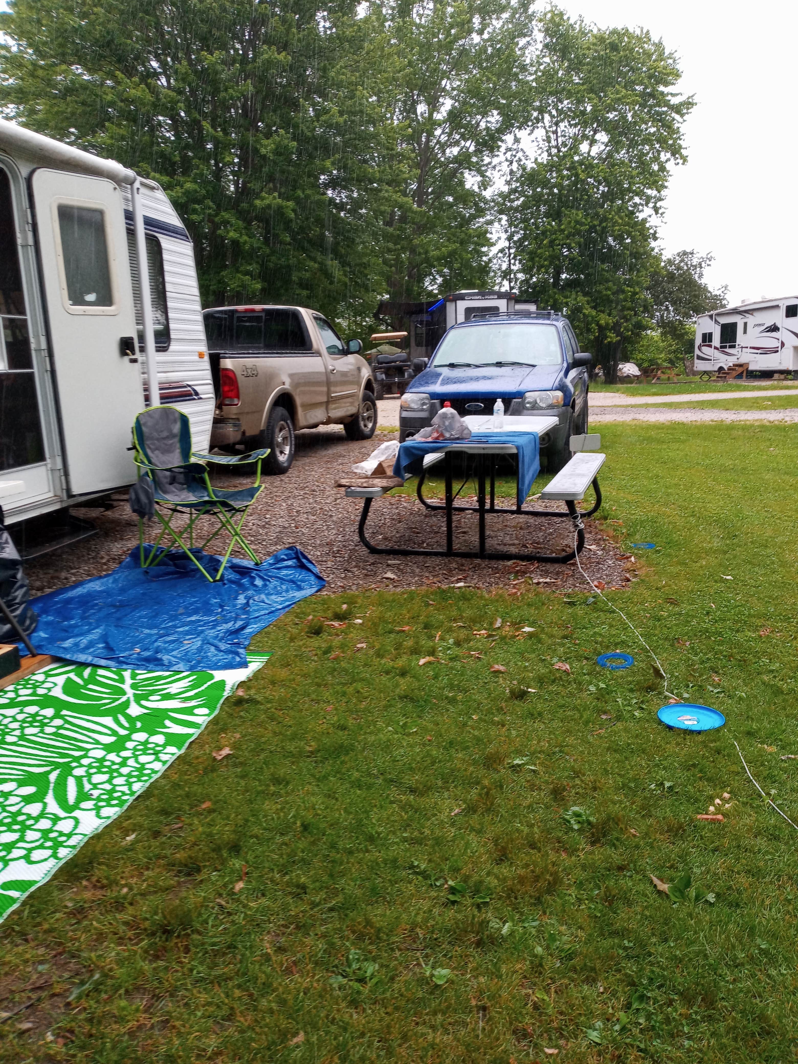 Camper-submitted photo at Hide-A-Way Lakes Campground near Ashtabula, OH