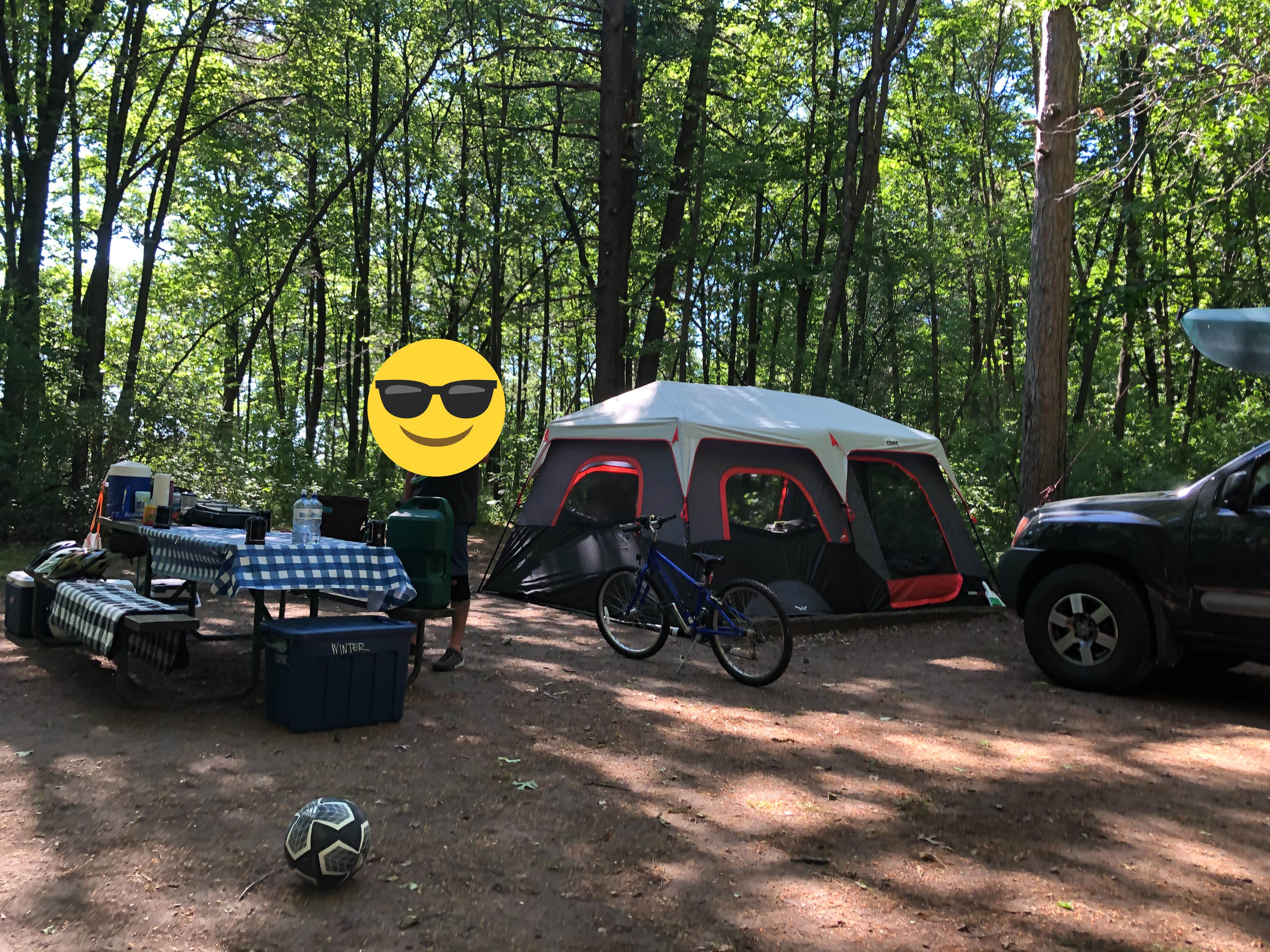 Chloe F.'s photo at Lake Wissota State Park Campground near New Auburn, WI