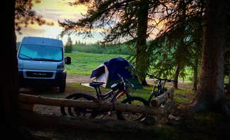 Katrin S.'s photo of rv camping at Washington Gulch Dispersed Camping - PERMANENTLY CLOSED near Gunnison National Forest