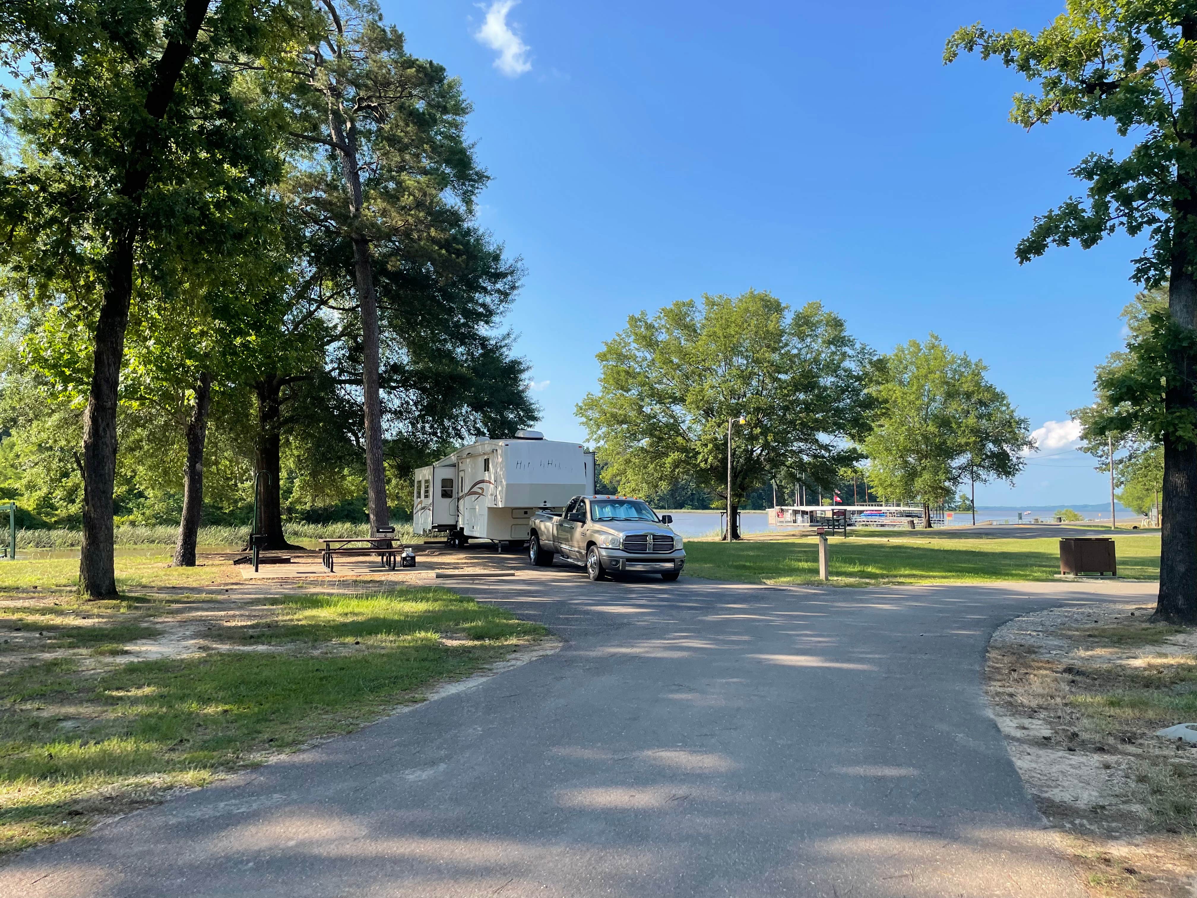 Debbie J.'s photo of rv camping at Millwood State Park Campground near Ashdown, AR
