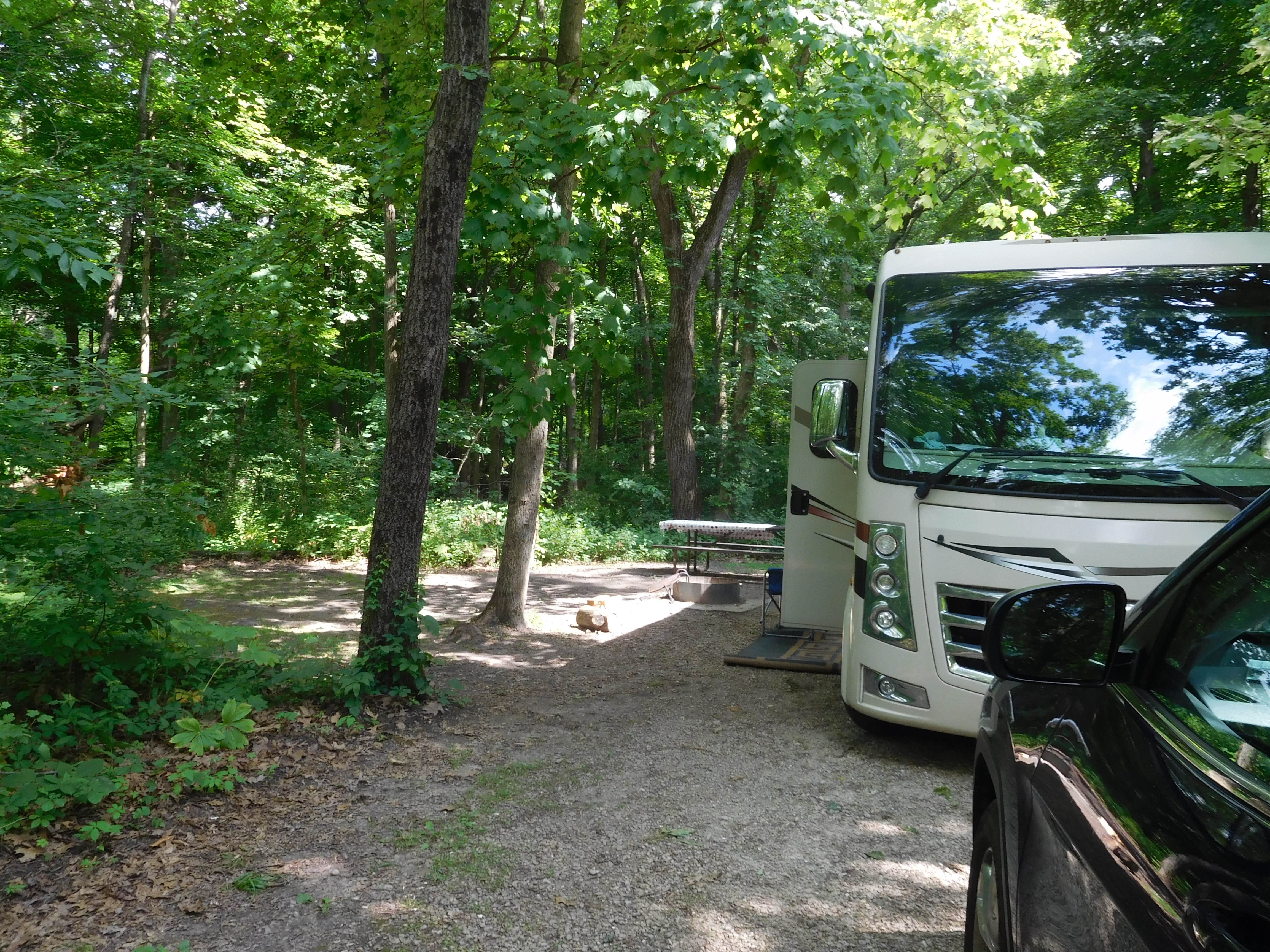 Debra M.'s photo of rv camping at Starved Rock Campground — Starved Rock State Park near Princeton, IL