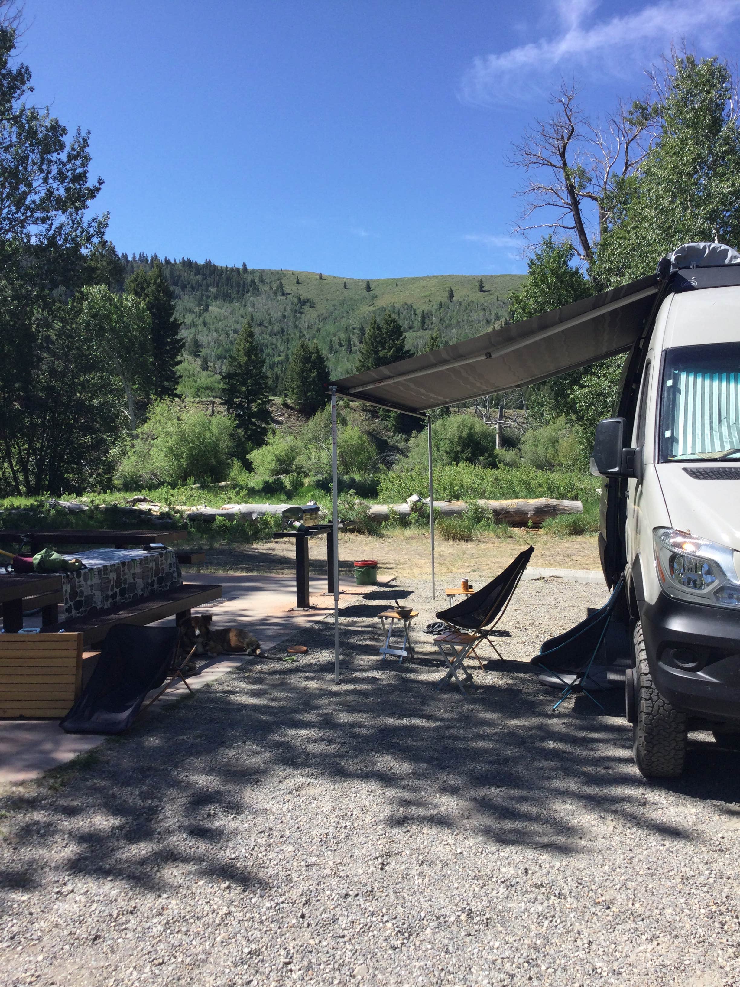 Catherine B.'s photo of rv camping at Boundary Campground near Ketchum, ID