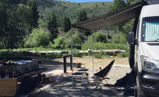 Catherine B.'s photo of rv camping at Boundary Campground near Craters of the Moon National Monument