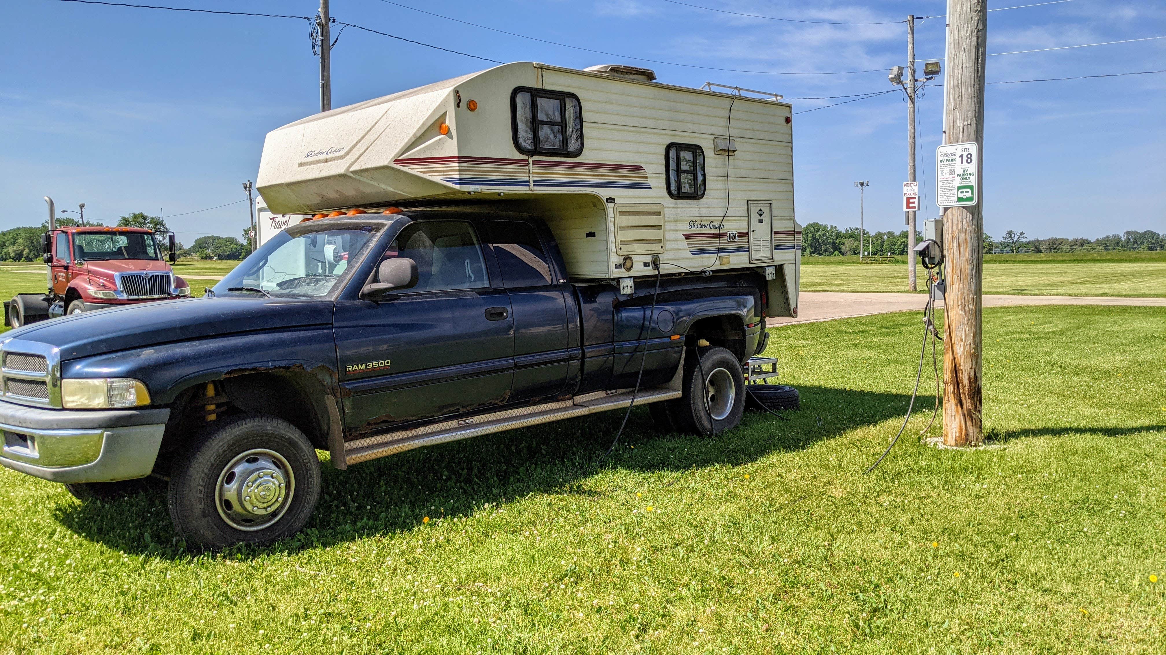 Camper-submitted photo at Fairgrounds RV Park near Kiel, WI