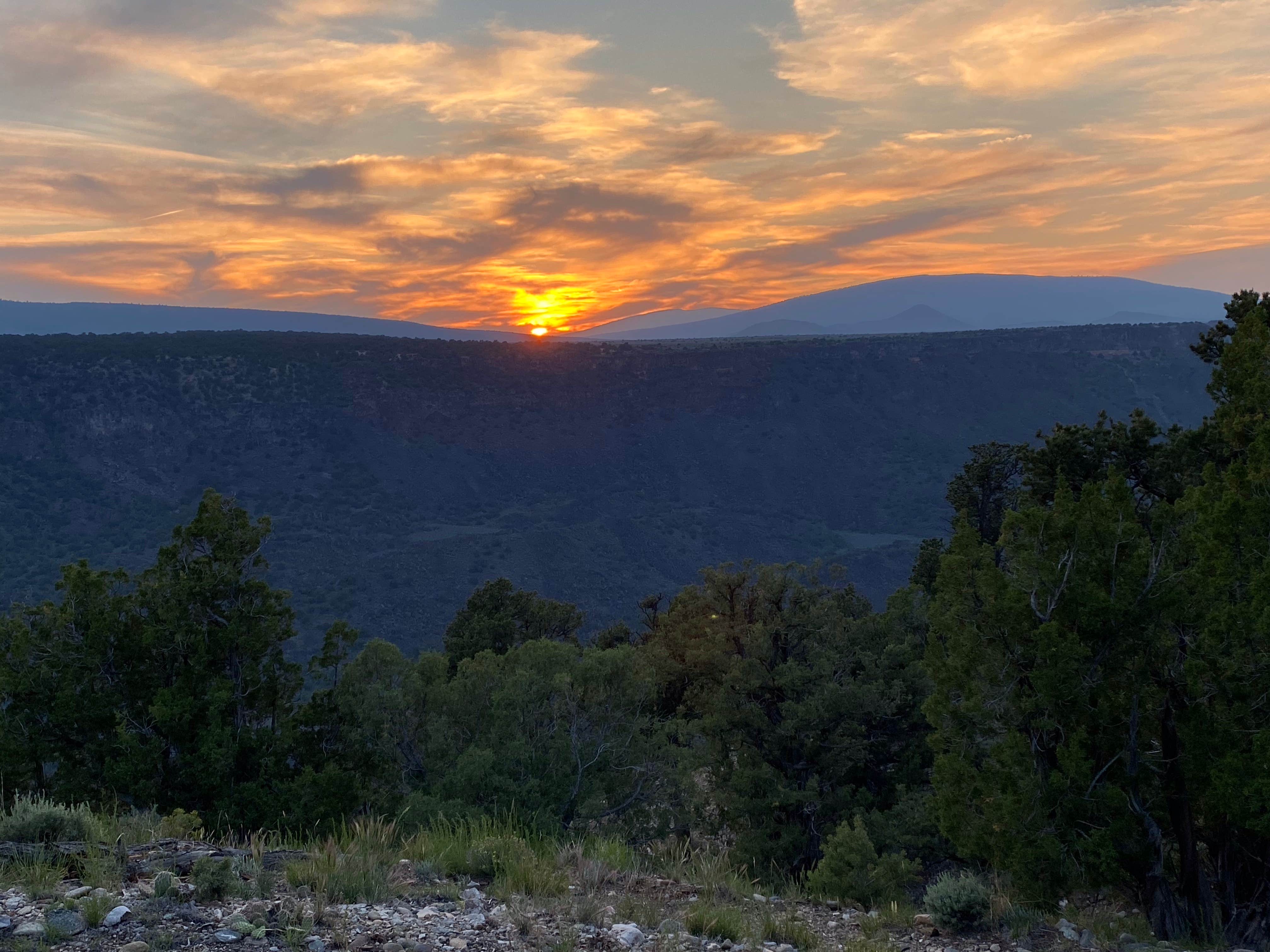 Mike W.'s photo of a dispersed camping area at Rio Grande del Norte National Monument near Carson National Forest