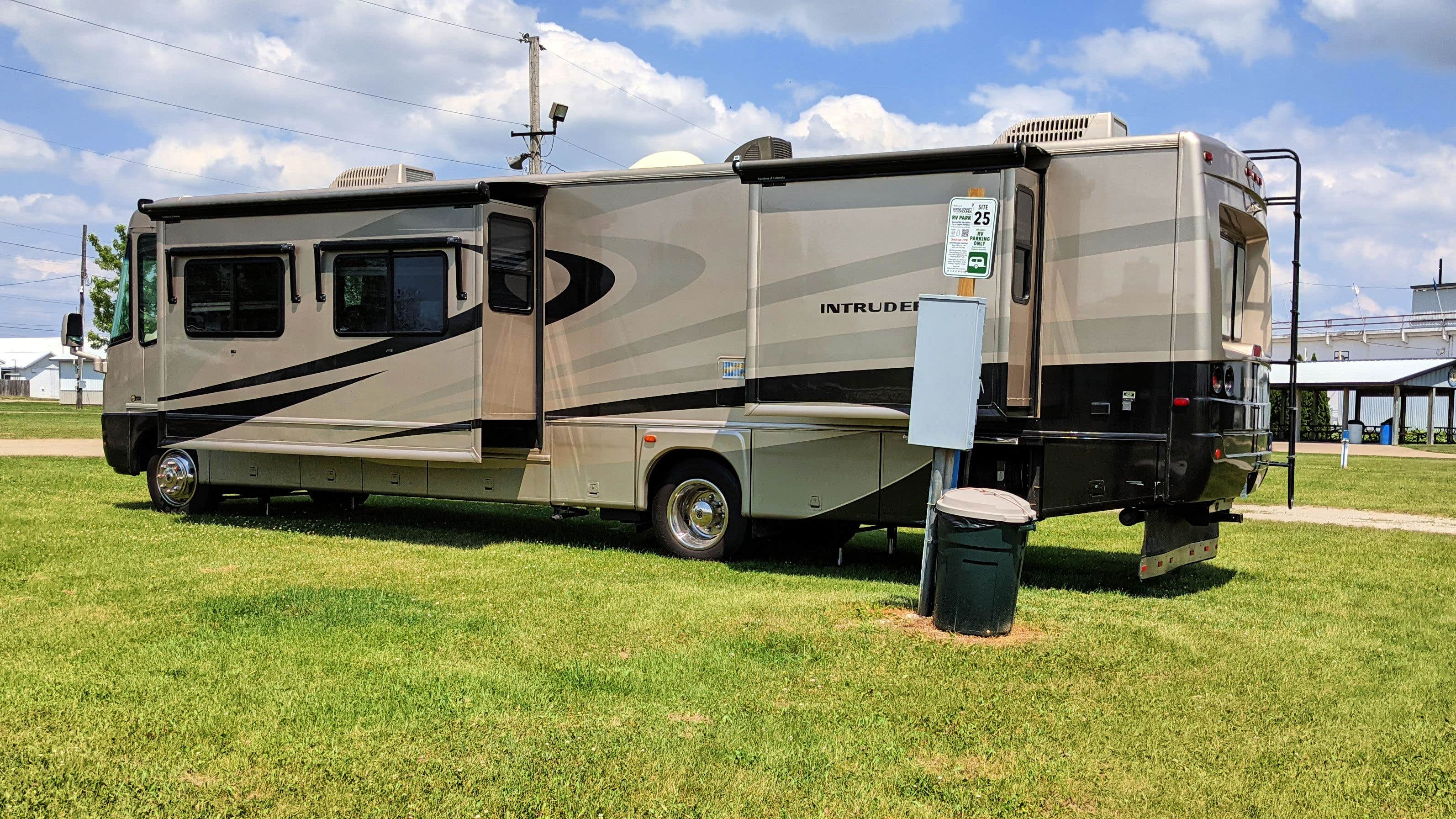 Camper-submitted photo at Fairgrounds RV Park near Kiel, WI