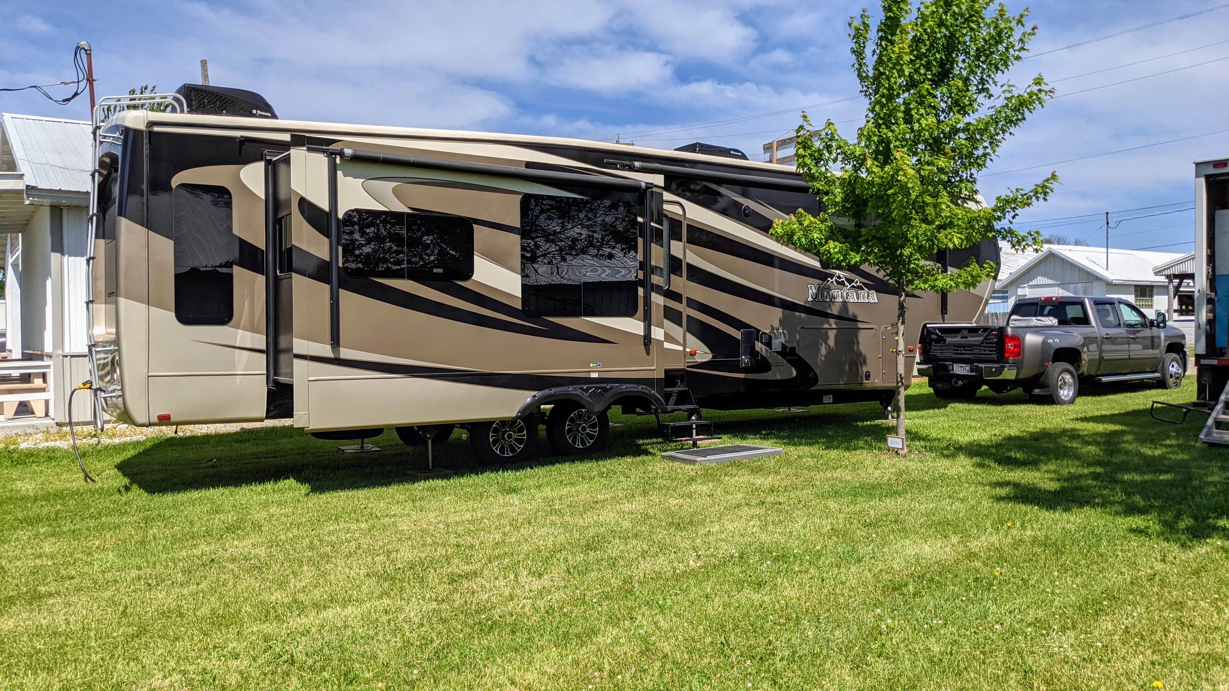 Camper-submitted photo at Fairgrounds RV Park near Kiel, WI