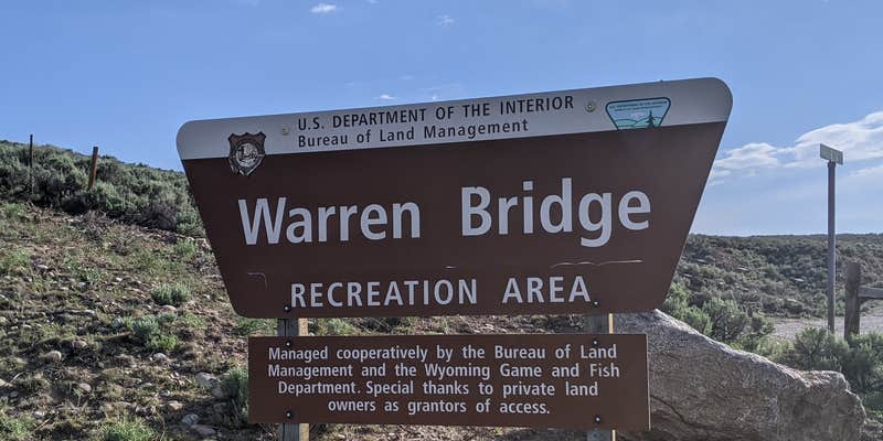 Camper submitted image from Warren Bridge Recreation Area Designated Dispersed Camping