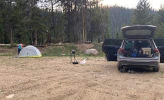 Aakansha J.'s photo of a dispersed camping area at Arapaho and Roosevelt National Forest Dispersed Camping near Laporte, CO