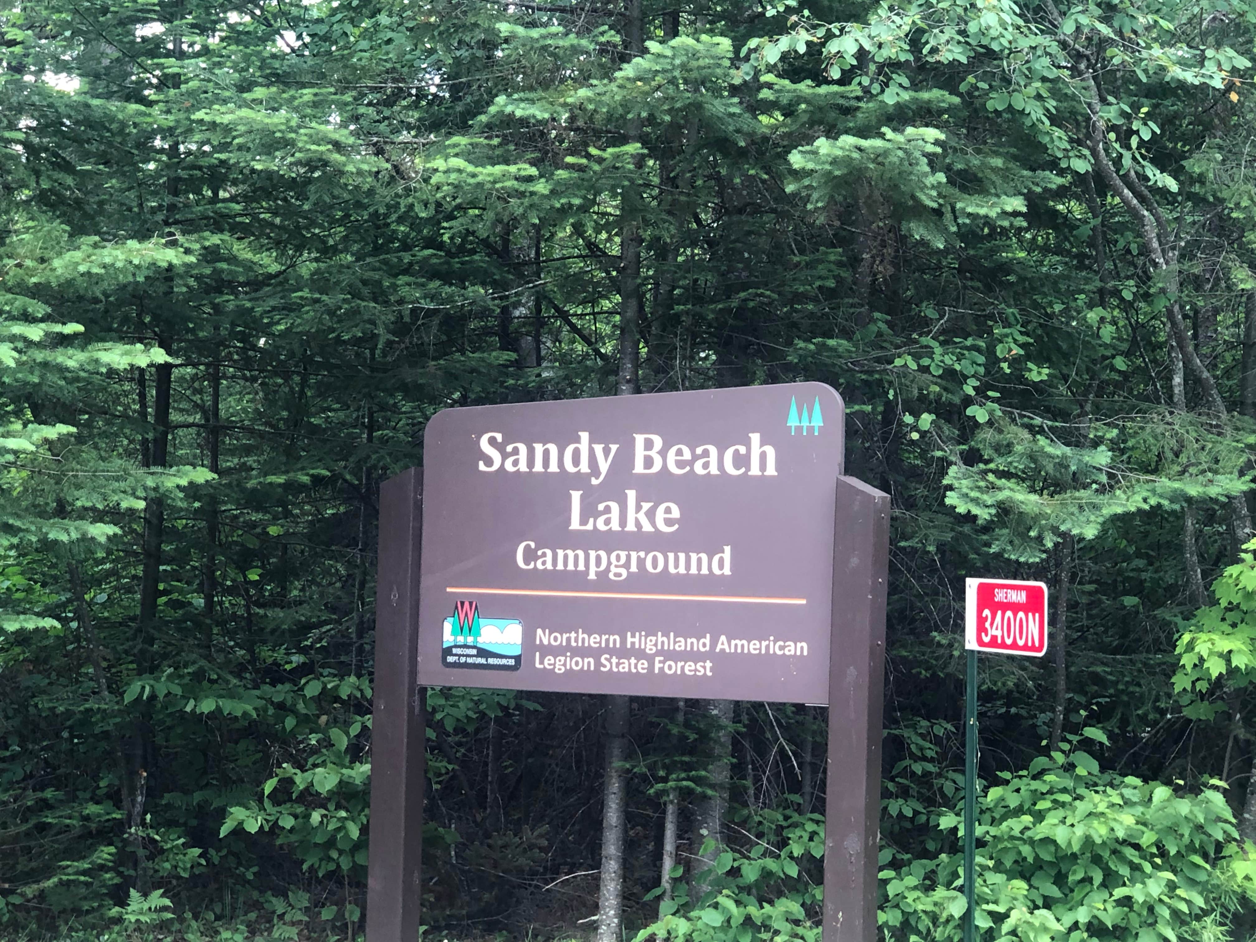 Camper submitted image from Sandy Beach Lake Campground — Northern Highland State Forest - 5