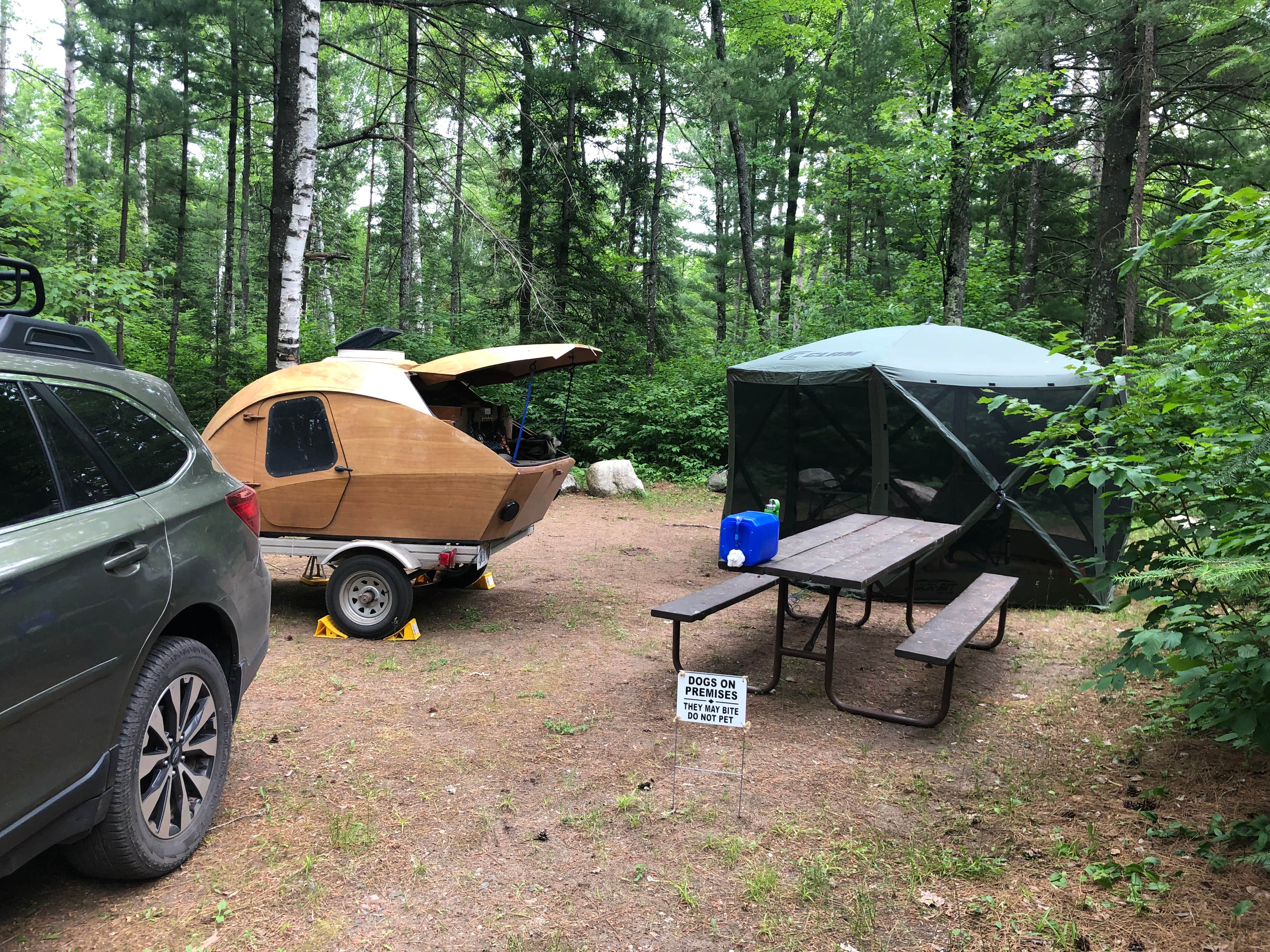 Art S.'s photo at Sandy Beach Lake Campground — Northern Highland State Forest near Mercer, WI