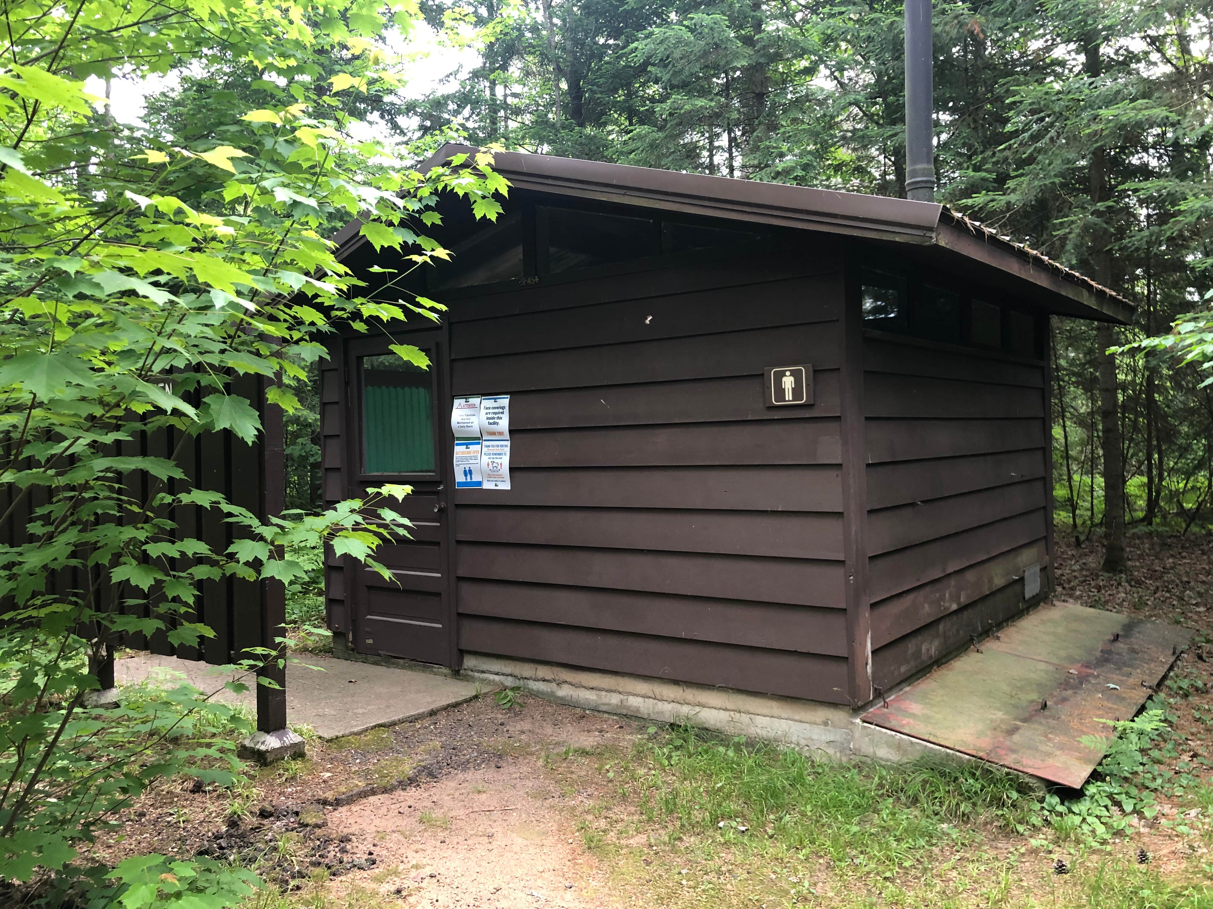 Art S.'s photo of glamping accommodations at Sandy Beach Lake Campground — Northern Highland State Forest near Hurley, WI