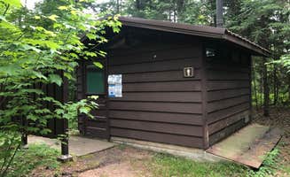 Art S.'s photo of glamping accommodations at Sandy Beach Lake Campground — Northern Highland State Forest near Hurley, WI