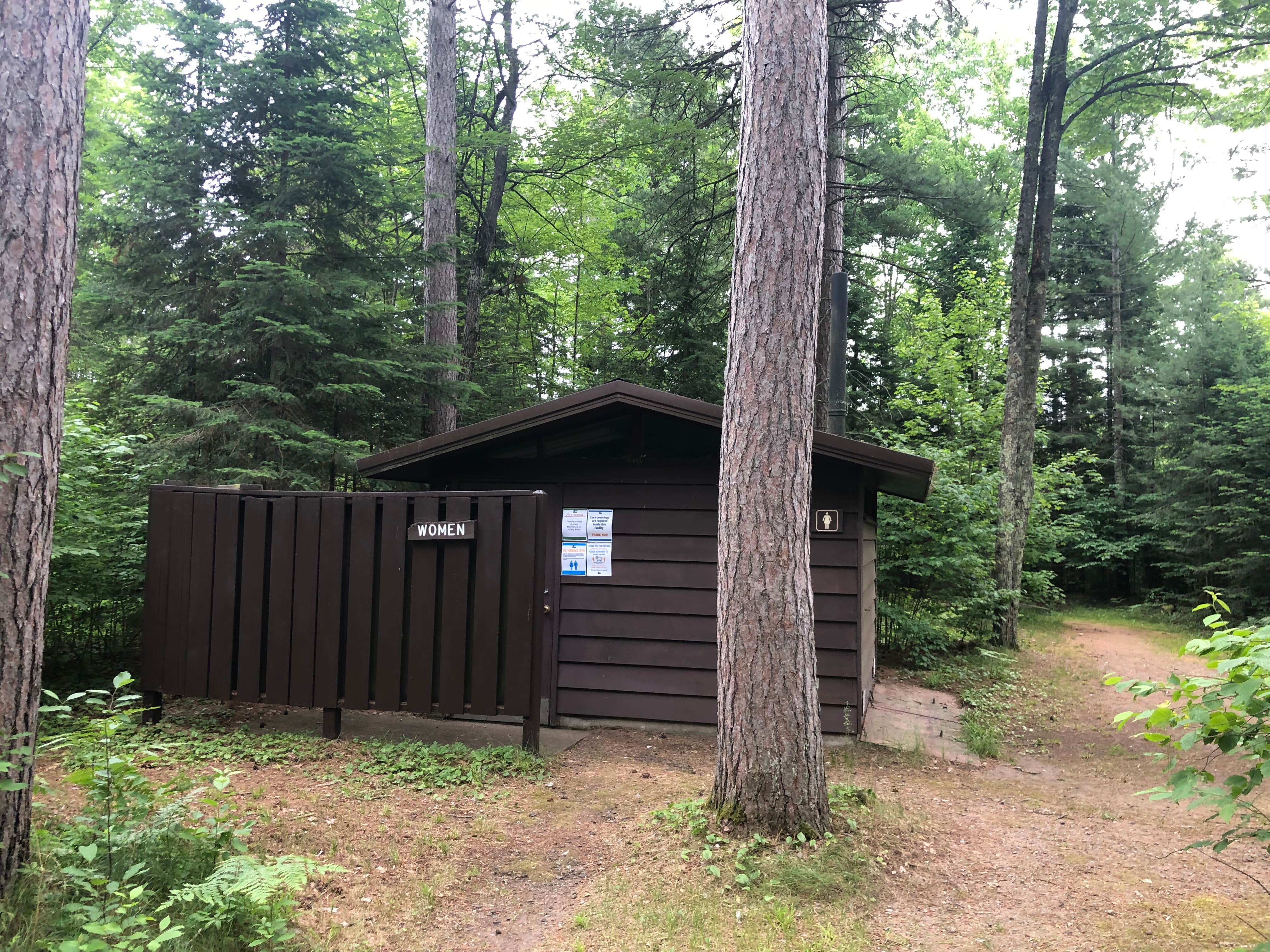 Art S.'s photo of glamping accommodations at Sandy Beach Lake Campground — Northern Highland - American Legion State Forest near Kennan, WI