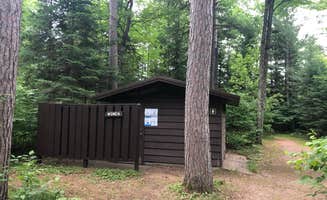 Art S.'s photo of glamping accommodations at Sandy Beach Lake Campground — Northern Highland - American Legion State Forest near Mercer, WI