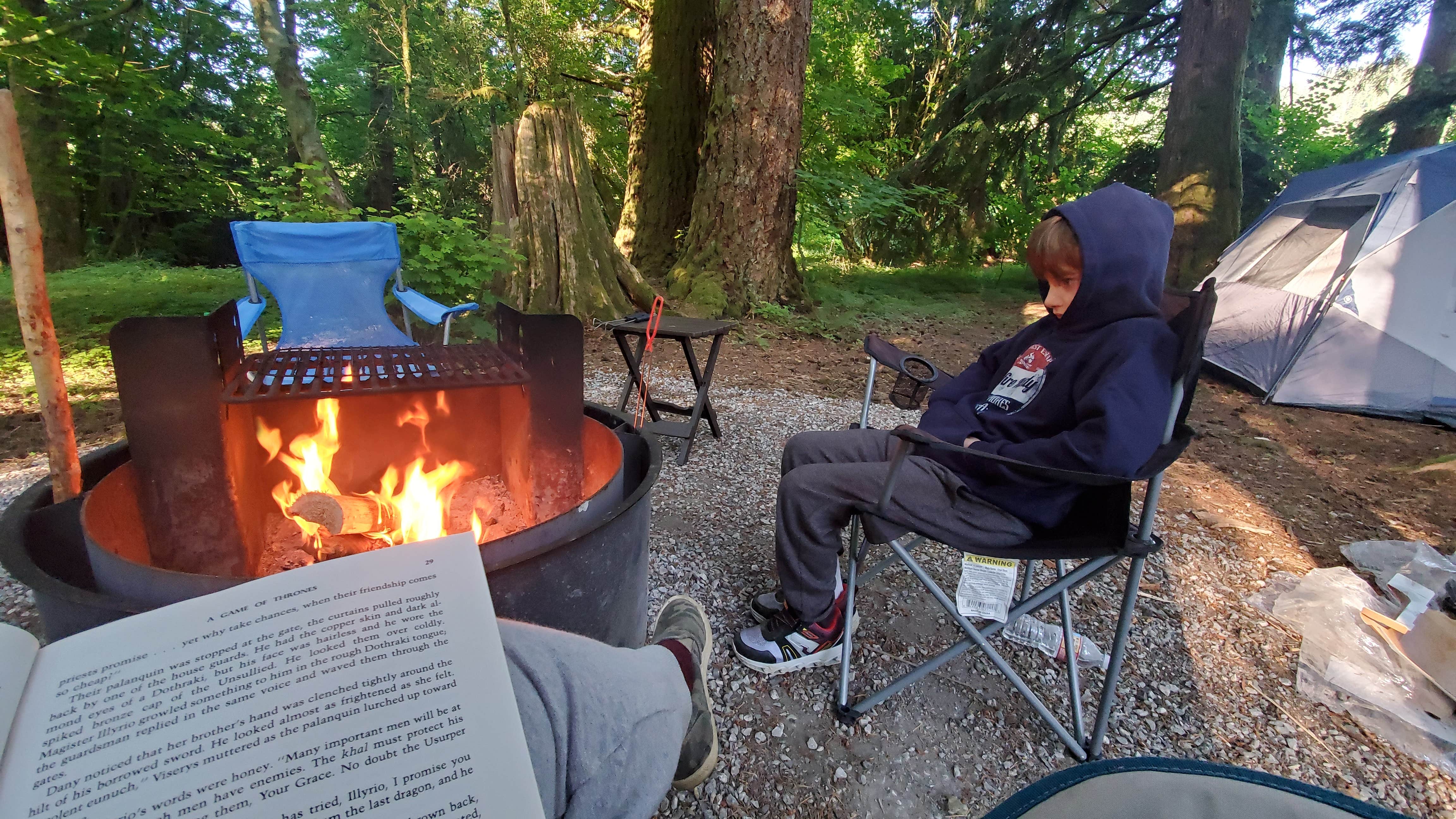 Camper-submitted photo at Silver Lake Park near Maple Falls, WA