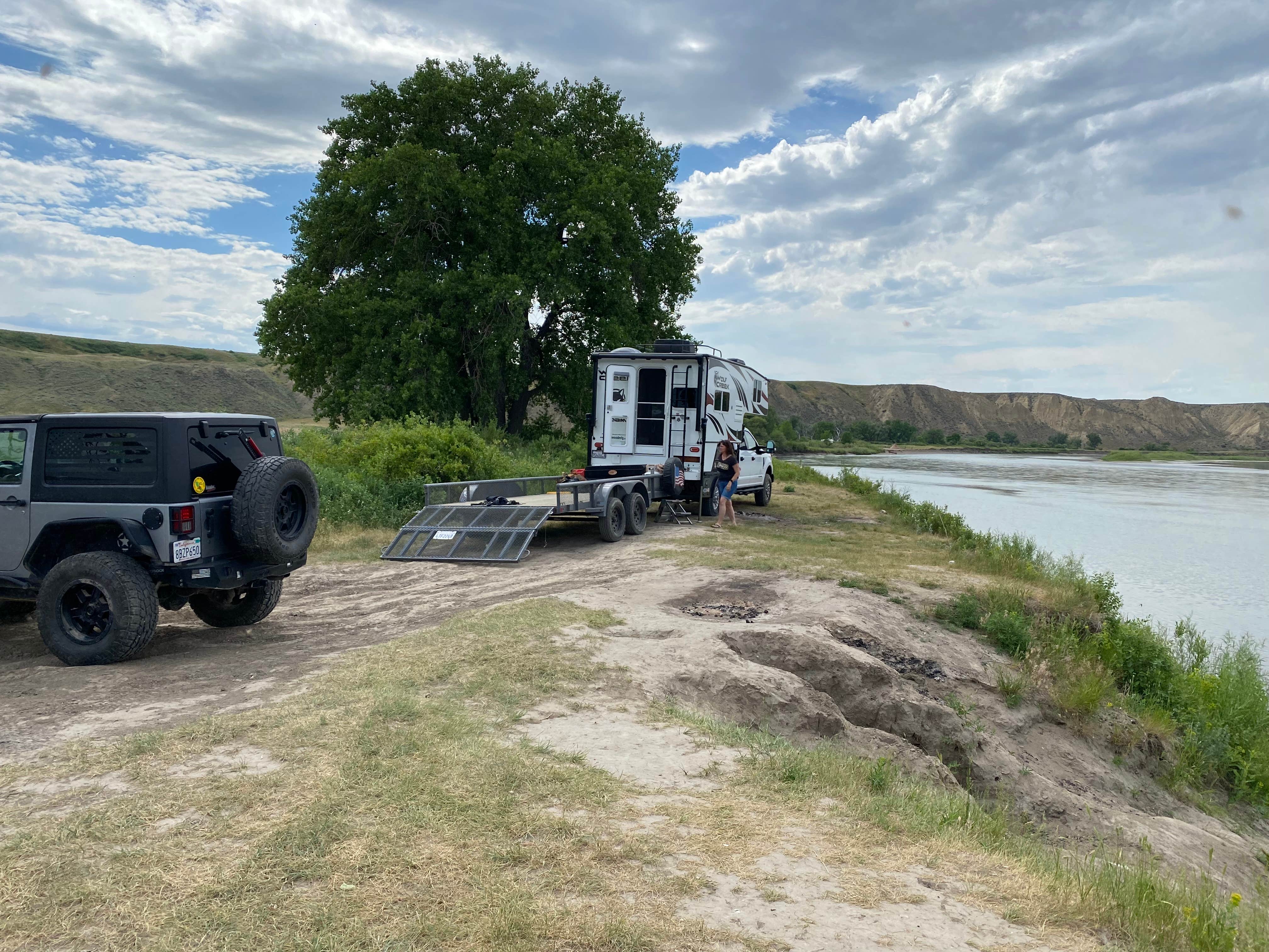 Camping near BLM Lonesome Lake: Wood Bottom Recreation Area, Fort Benton, Montana