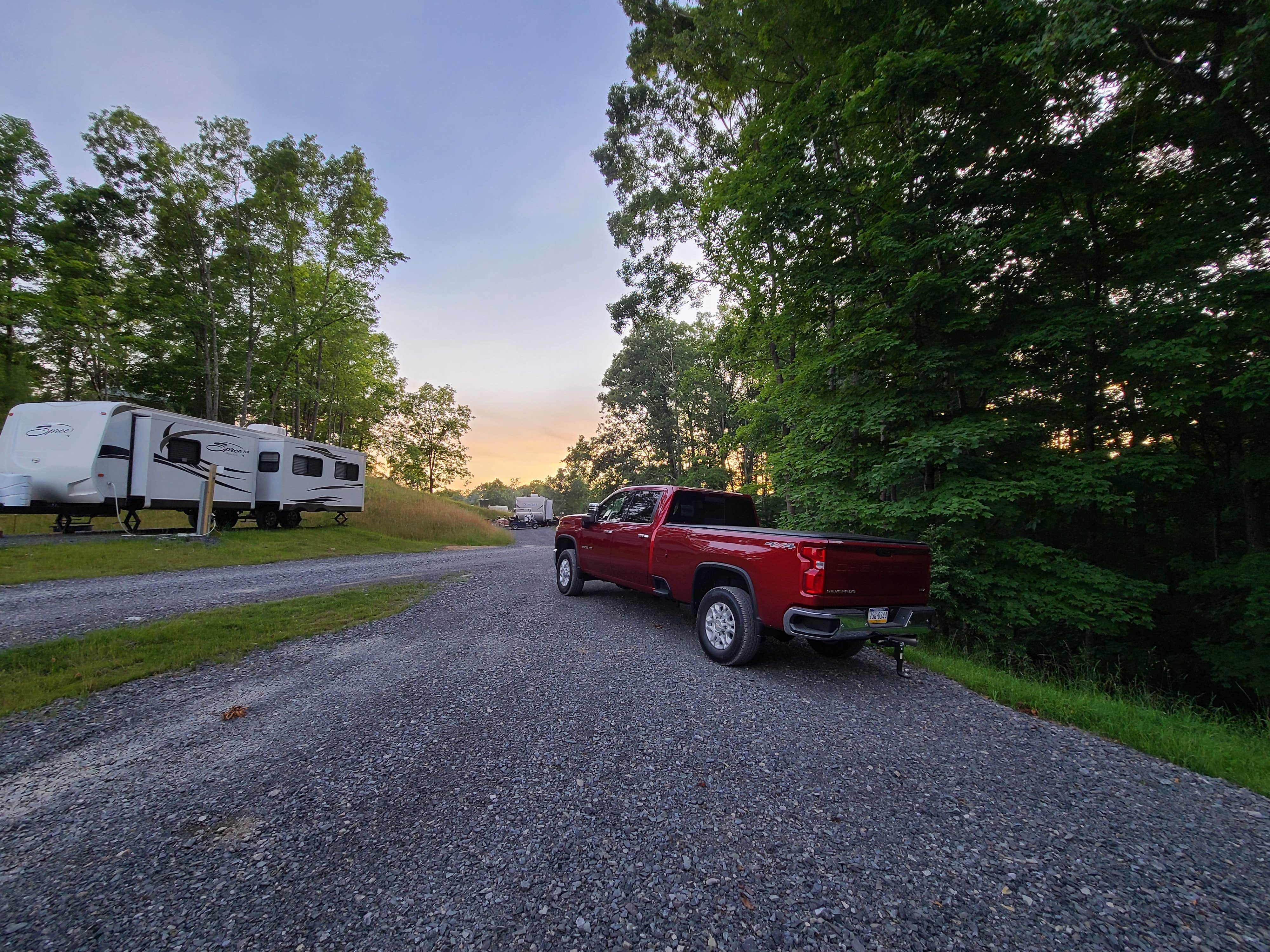 John K.'s photo of rv camping at Mountain Lake Campground and Cabins near Sutton Lake
