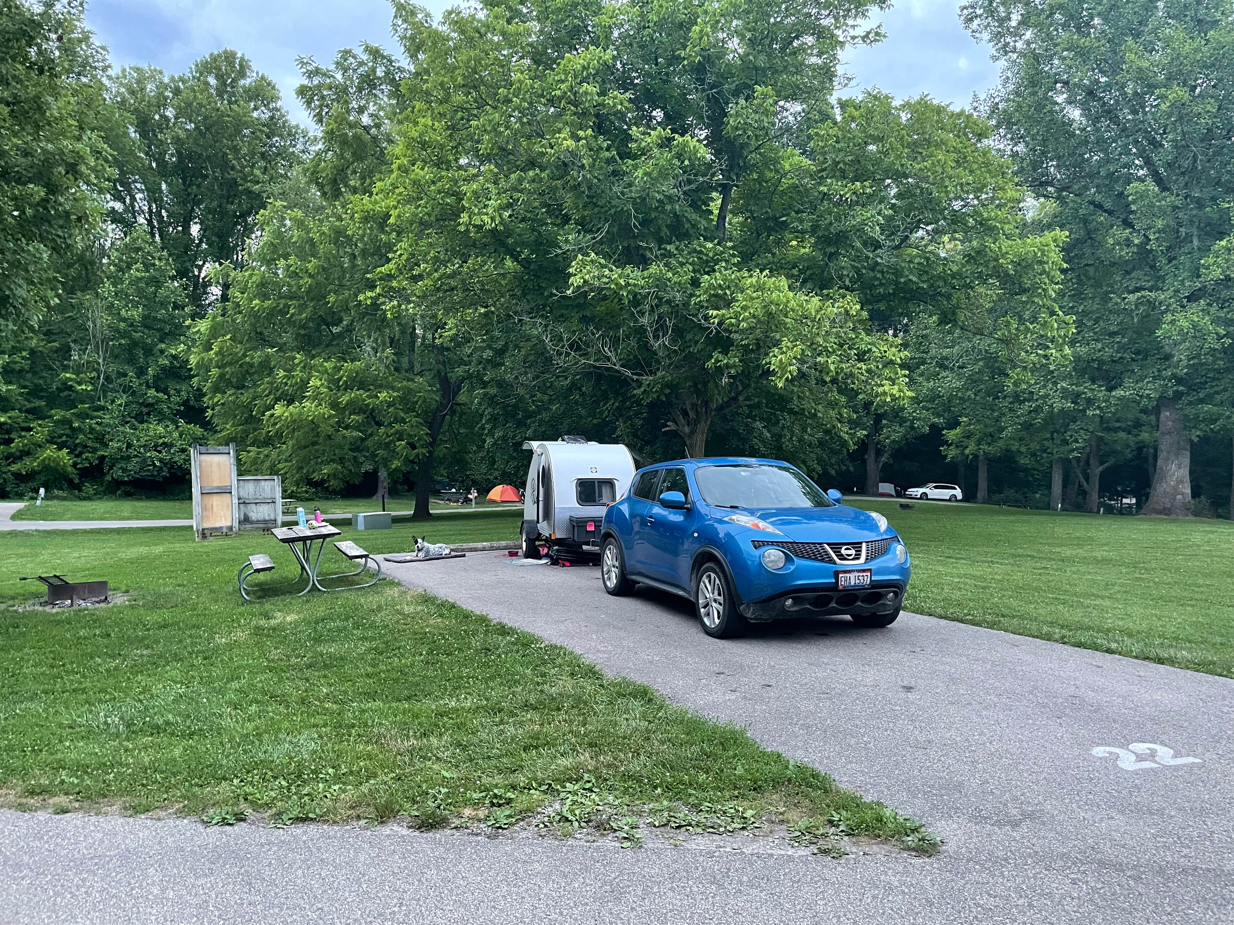 sarah's photo of rv camping at John Bryan State Park Campground near Medway, OH