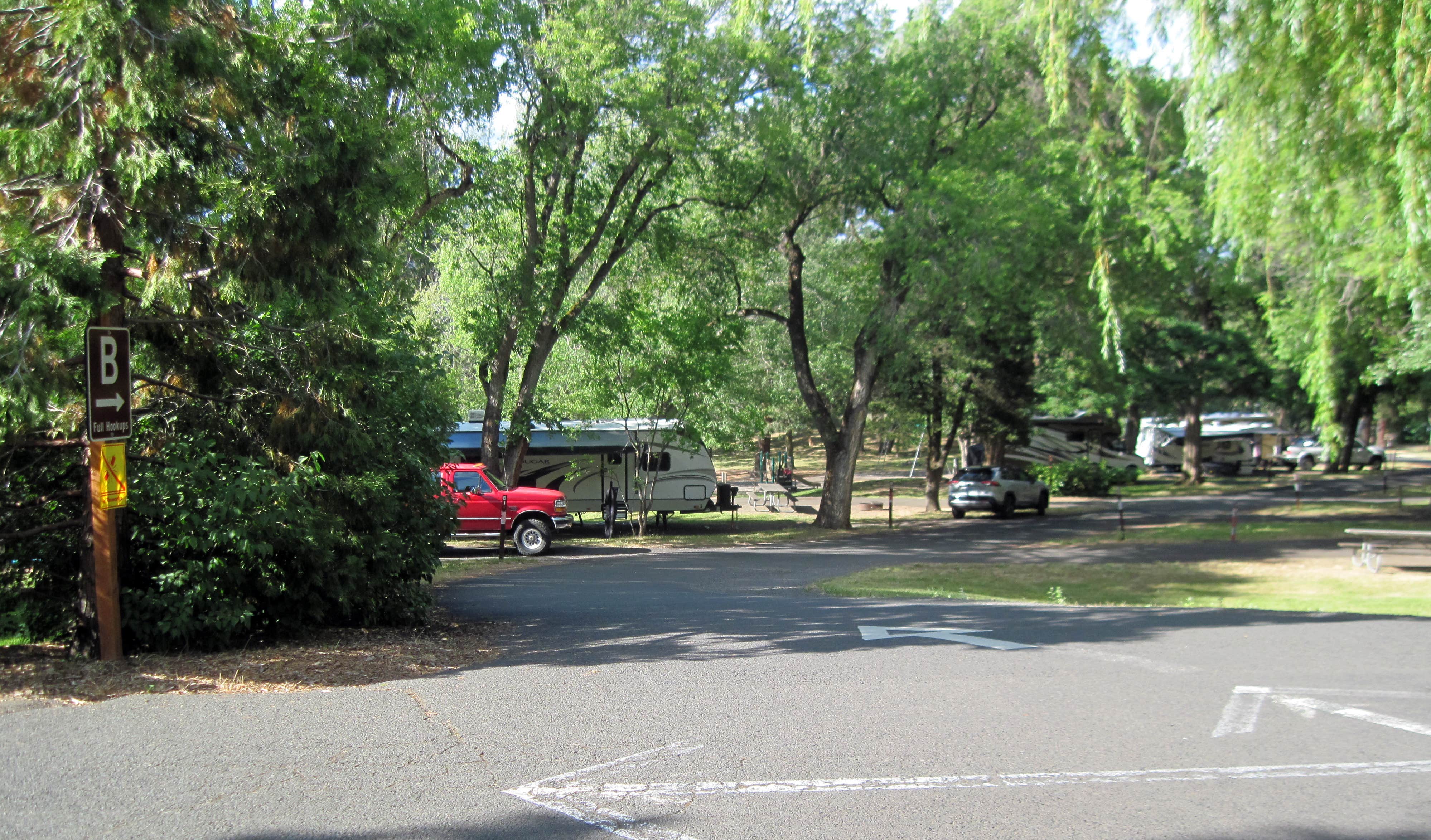 Robert D.'s photo of rv camping at Memaloose State Park Campground near Goldendale, WA