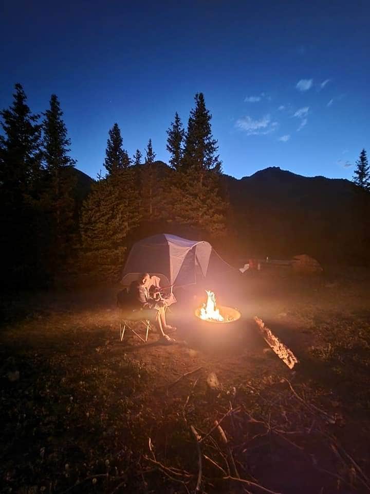 Shawna's photo of tent camping at Priest Lake Dispersed Camping Area near Mesa Verde National Park