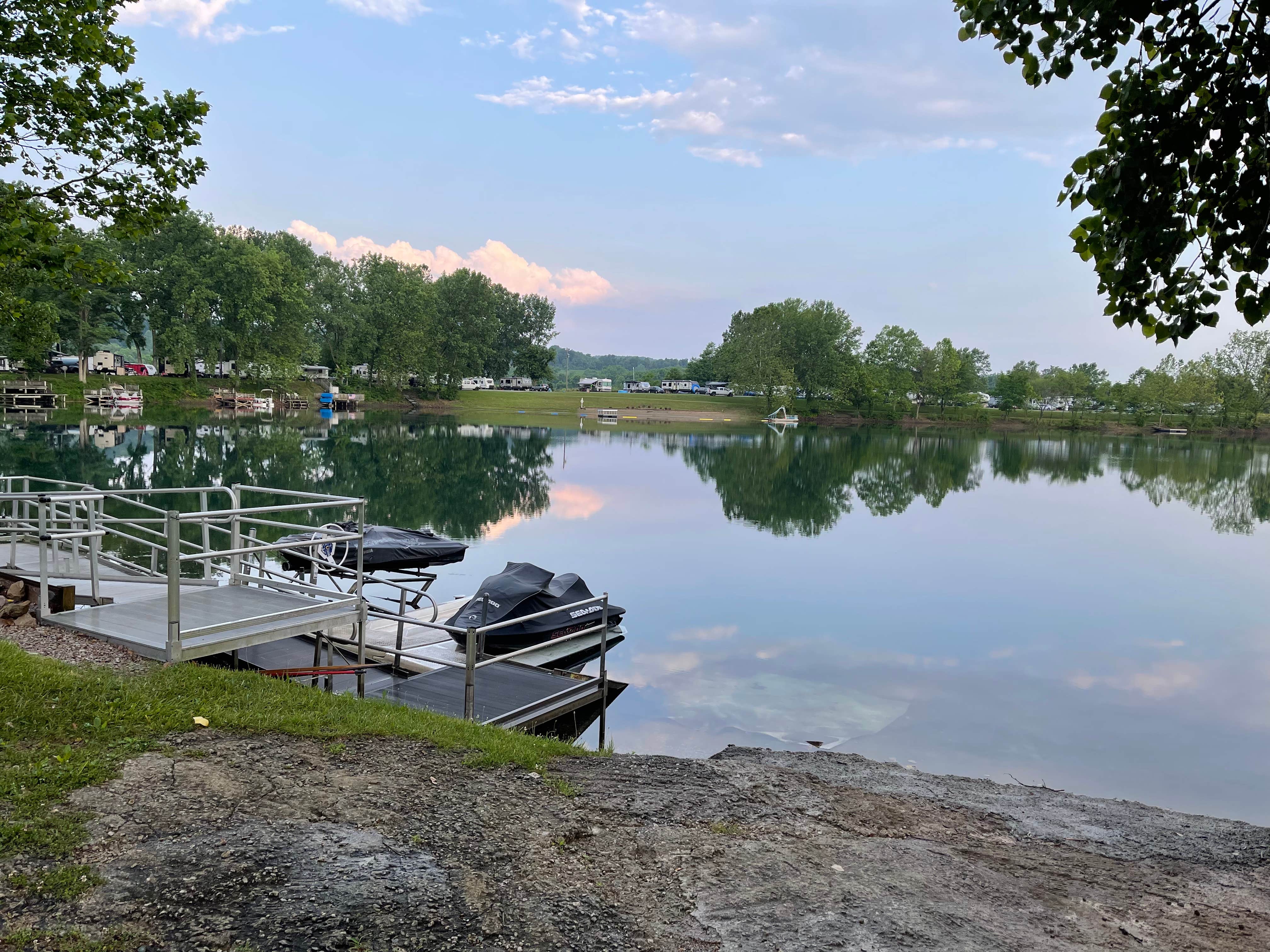 Camper-submitted photo at Lakeview RV Park near Lockbourne, OH
