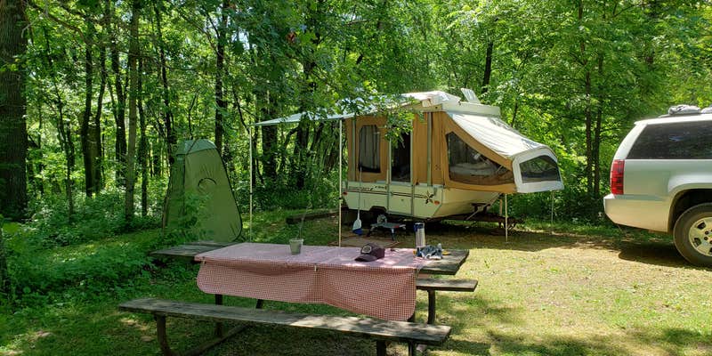 Camper submitted image from Lake Louise State Park Campground