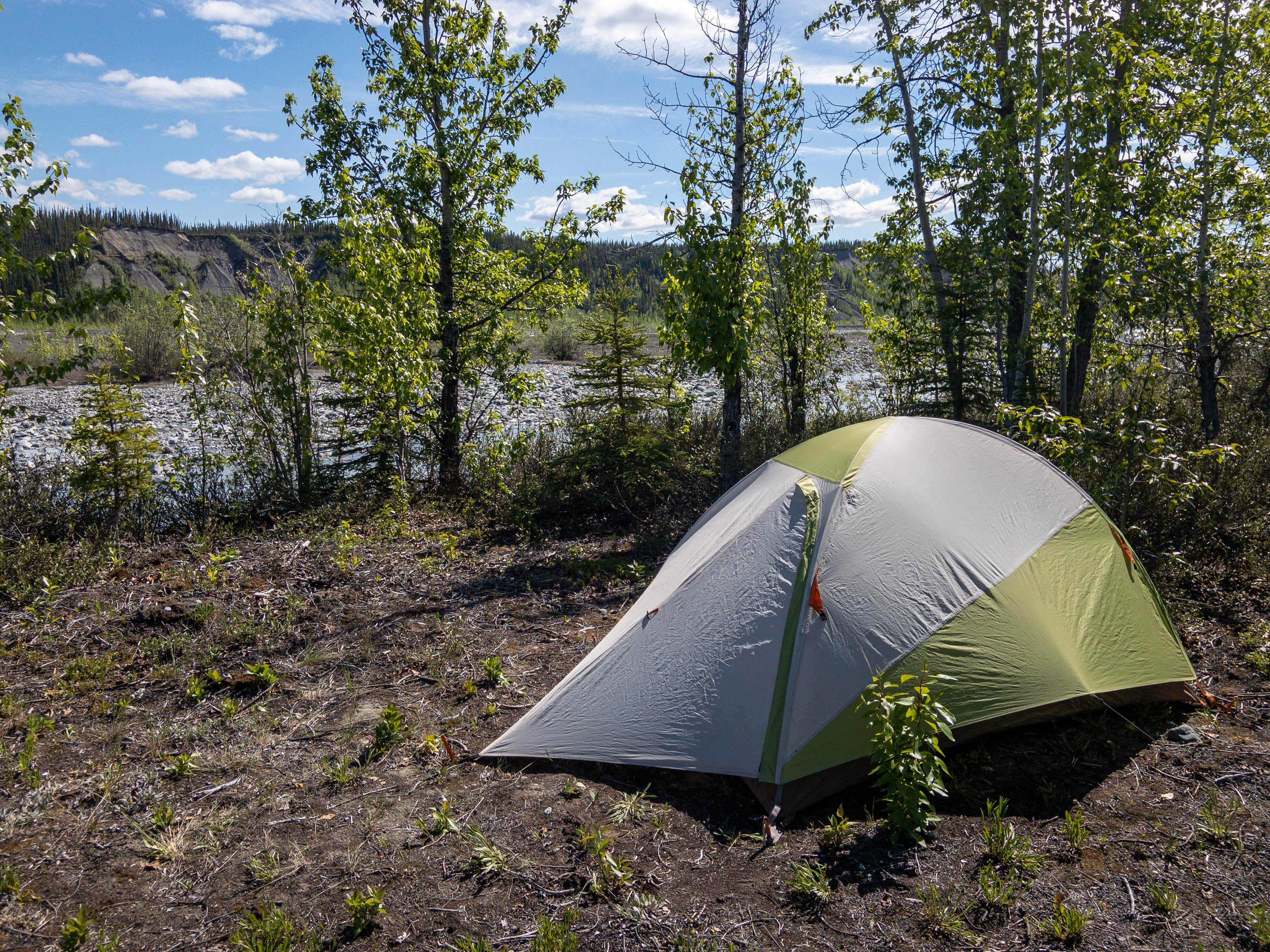 Camping near Copper River Campground — Wrangell-St. Elias National Park: Kennicott Riverside Campground, McCarthy, Alaska