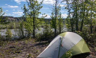 Camping near Root Glacier Primitive Backcountry Camping — Wrangell-St. Elias National Park: Kennicott Riverside Campground , McCarthy, Alaska